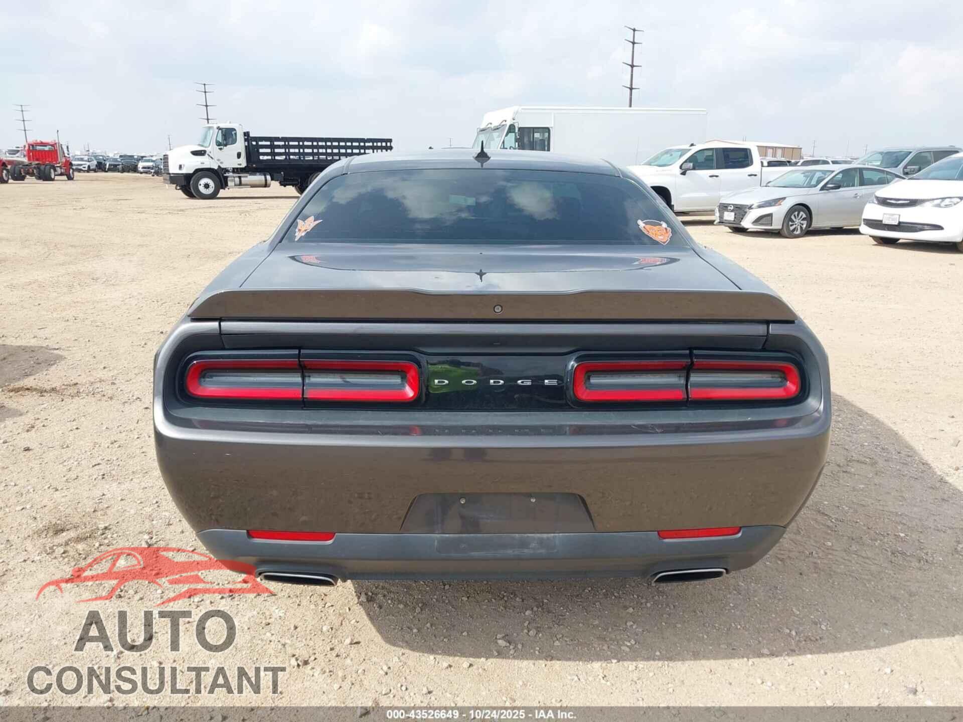 DODGE CHALLENGER 2018 - 2C3CDZAG4JH116191