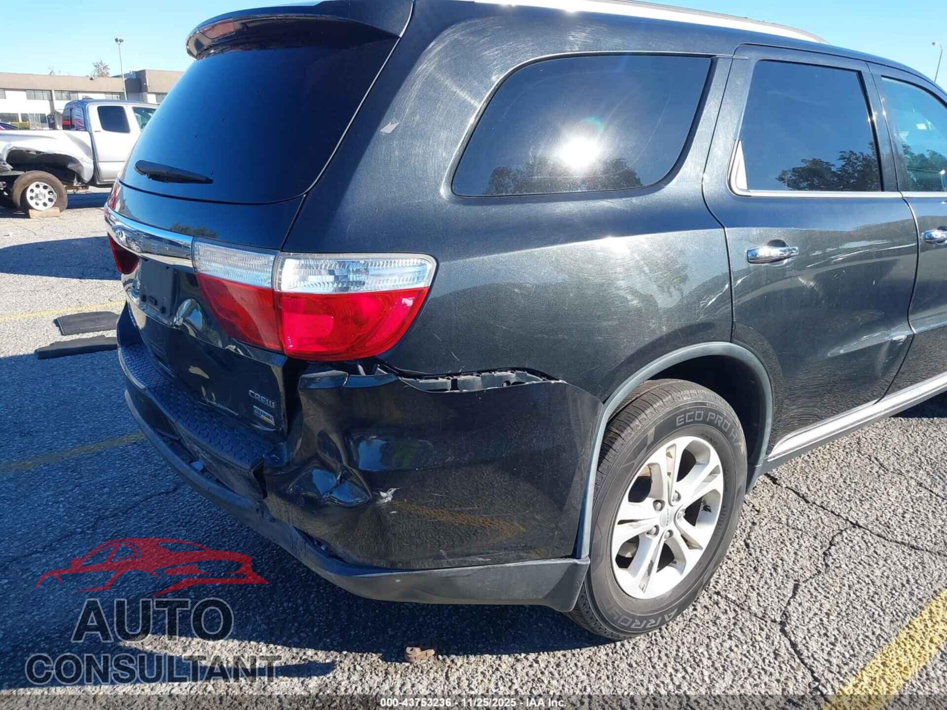 DODGE DURANGO 2013 - 1C4RDHDG2DC664290