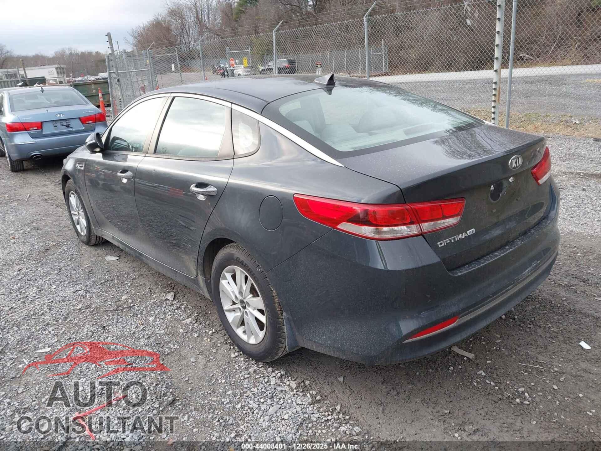 KIA OPTIMA 2016 - KNAGT4L33G5077796