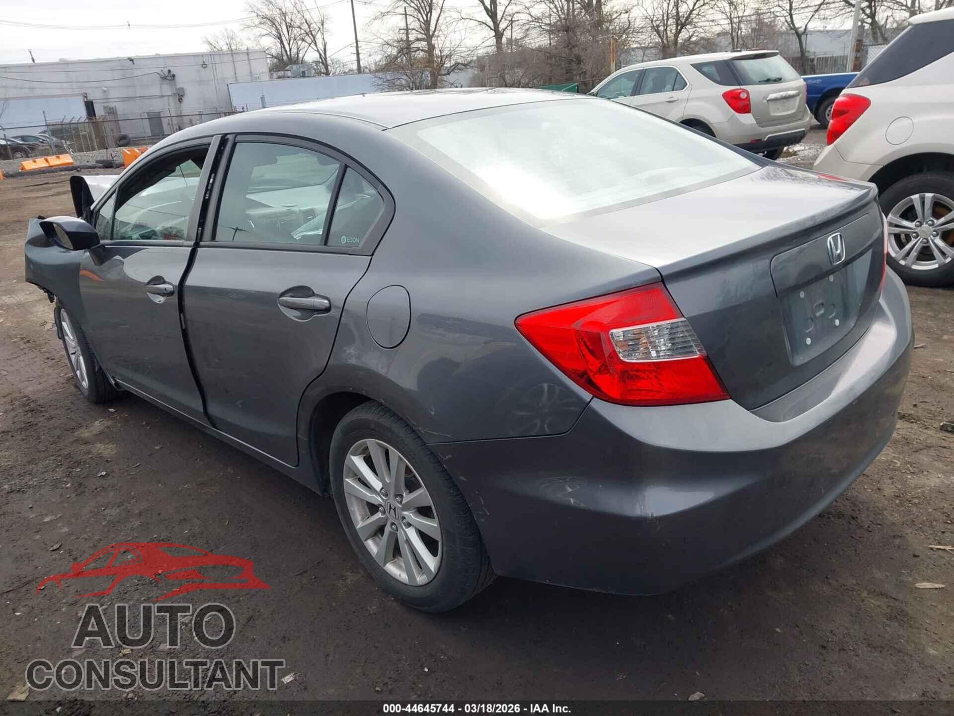 HONDA CIVIC 2012 - 19XFB2F96CE324183