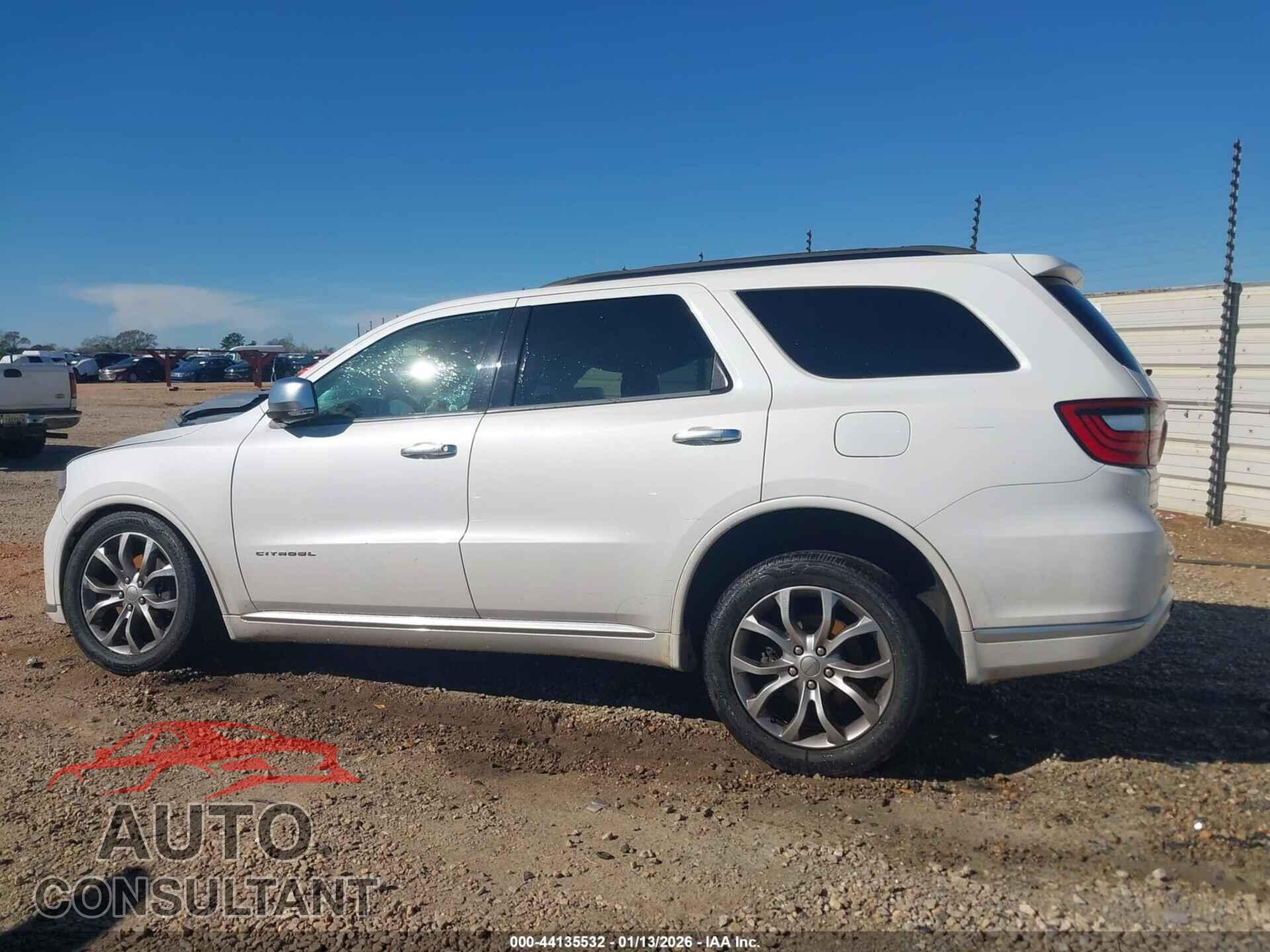 DODGE DURANGO 2017 - 1C4SDJET6HC775516