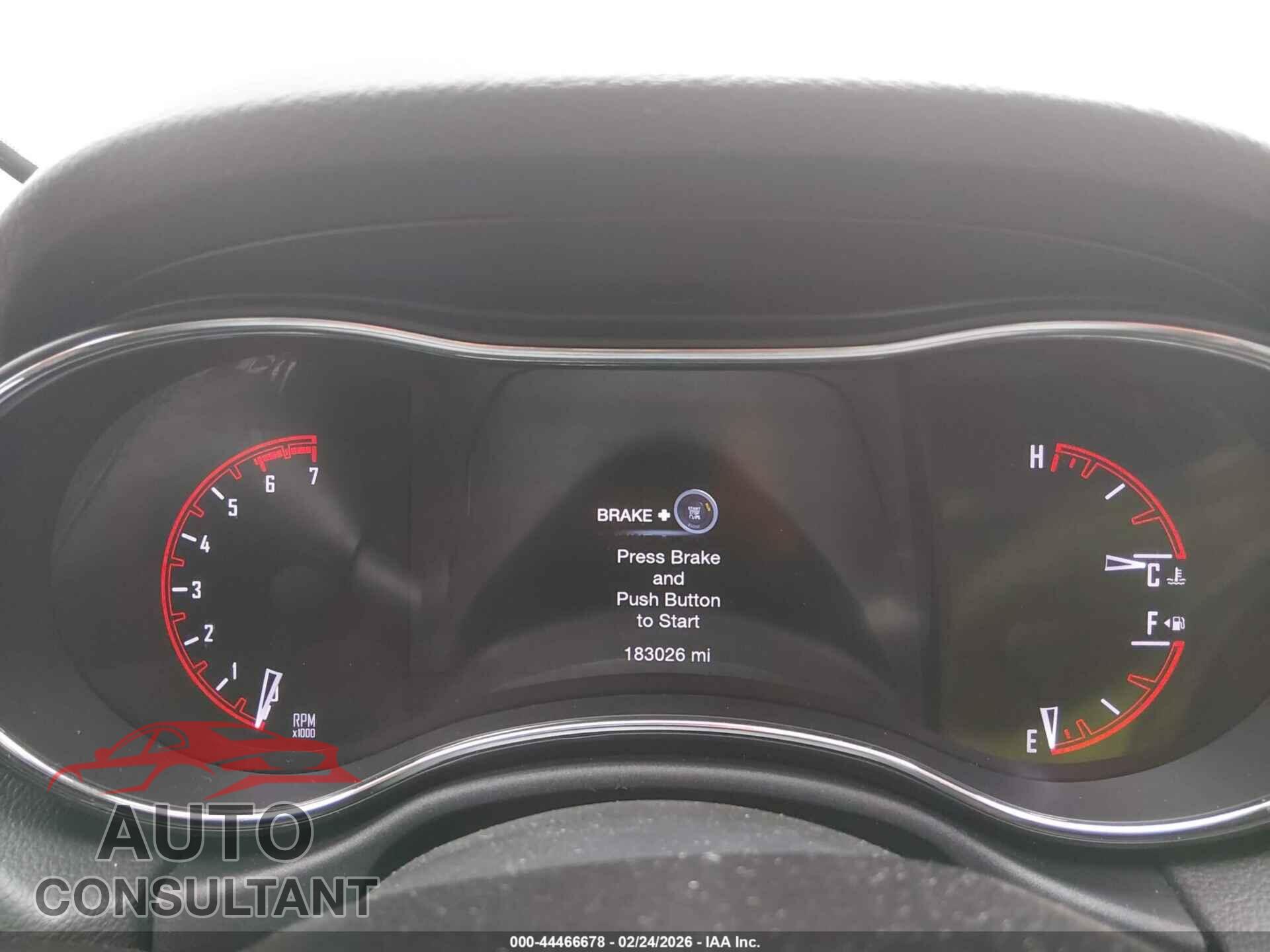 DODGE DURANGO 2017 - 1C4SDJET8HC752464