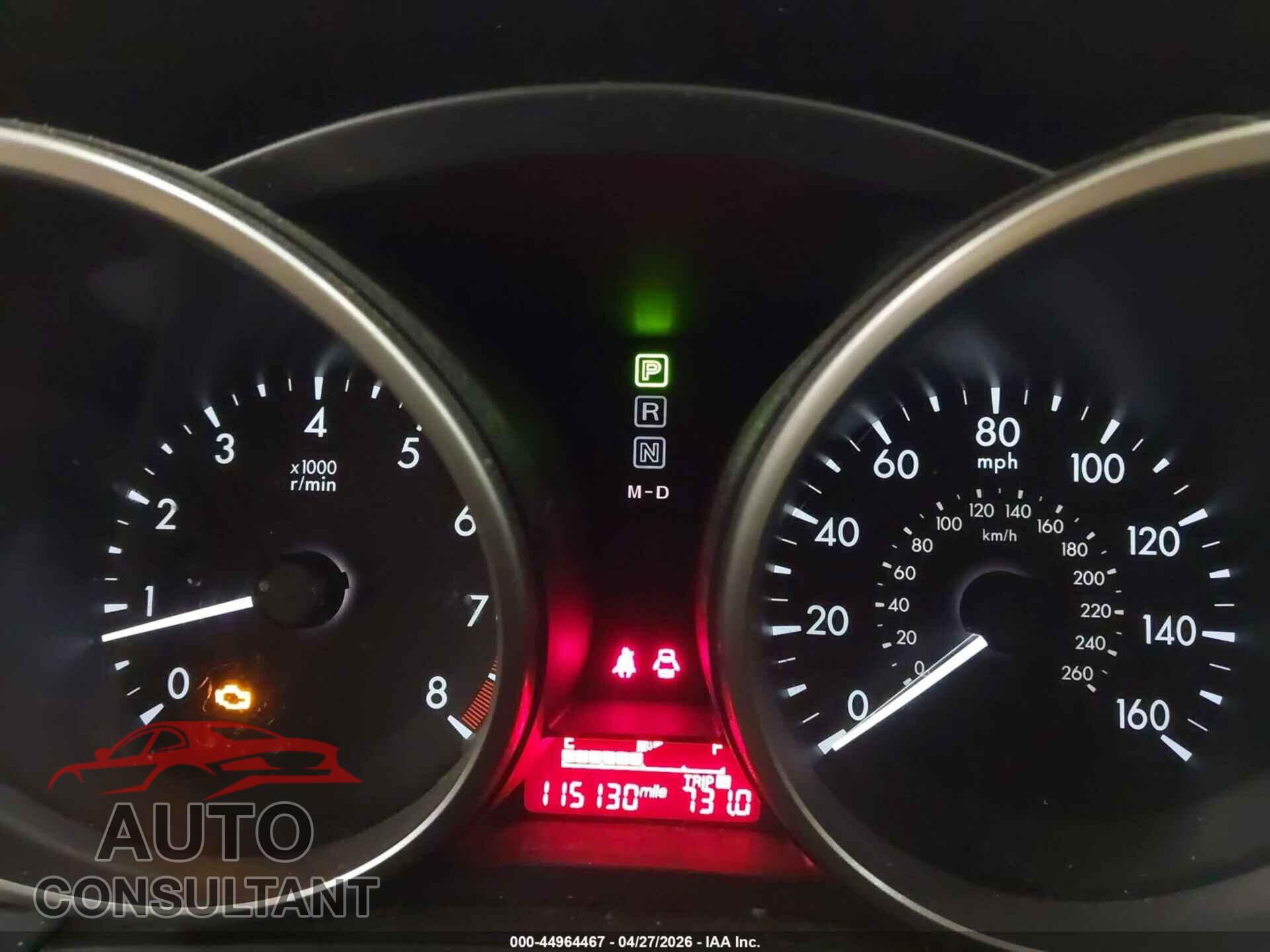 MAZDA MAZDA5 2012 - JM1CW2BL3C0122712