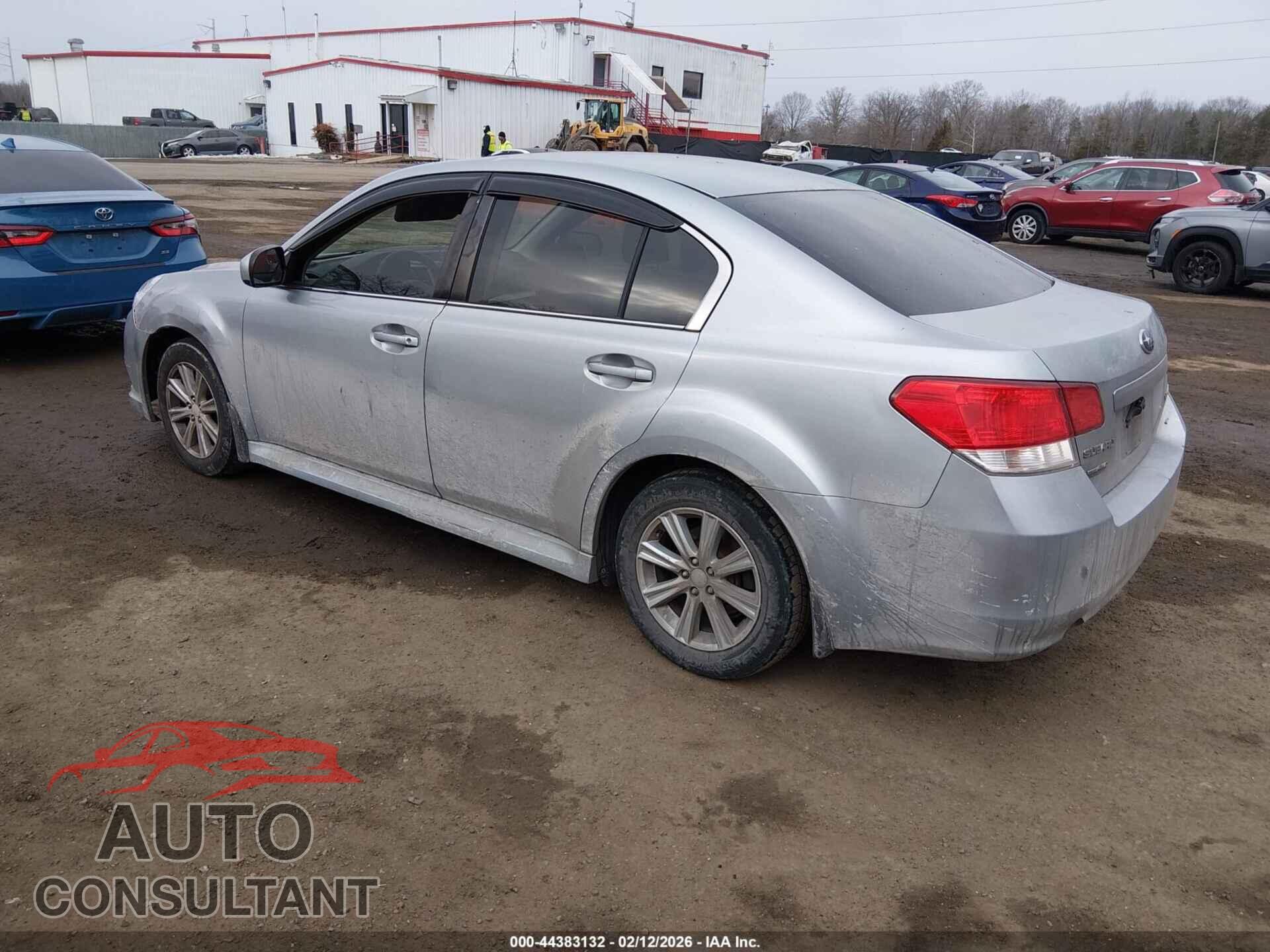 SUBARU LEGACY 2012 - 4S3BMBC61C3010077