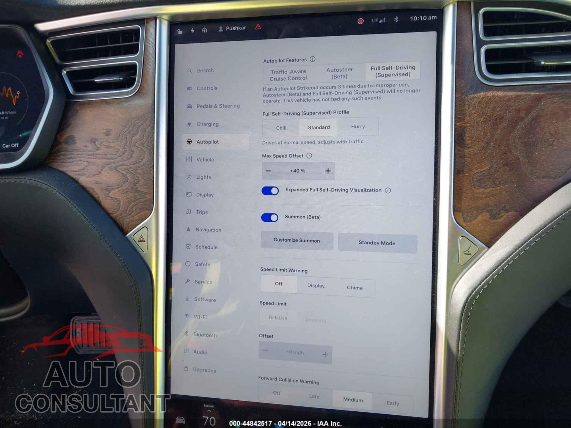 TESLA MODEL S 2017 - 5YJSA1E28HF192741