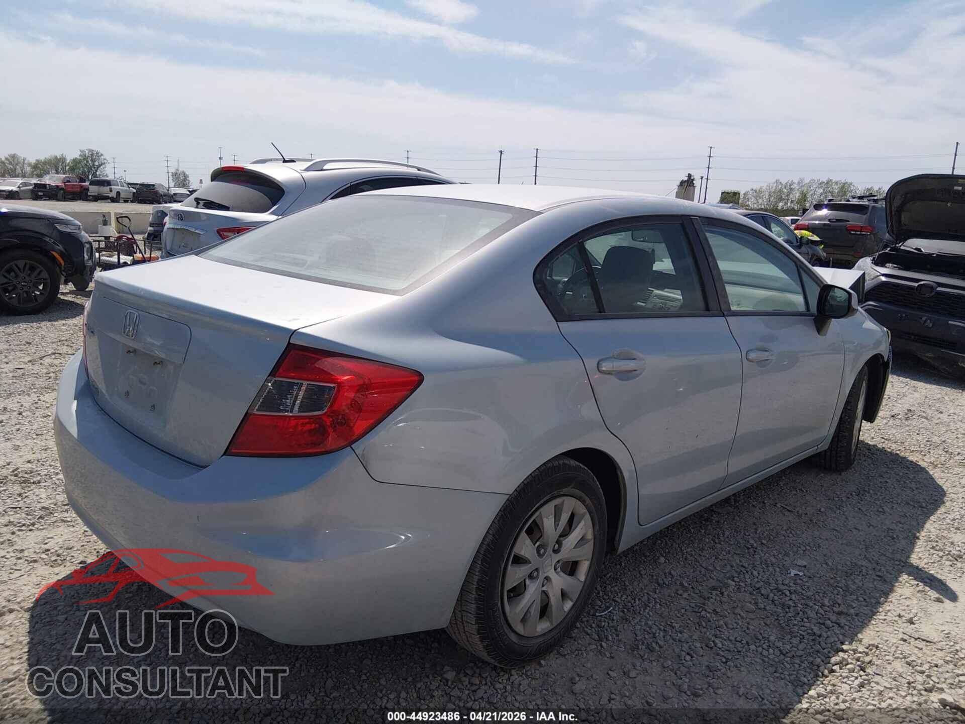 HONDA CIVIC 2012 - 19XFB2F55CE089479