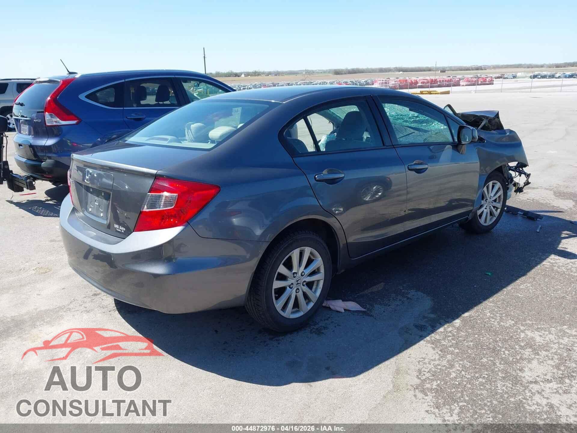 HONDA CIVIC 2012 - 19XFB2F81CE025448