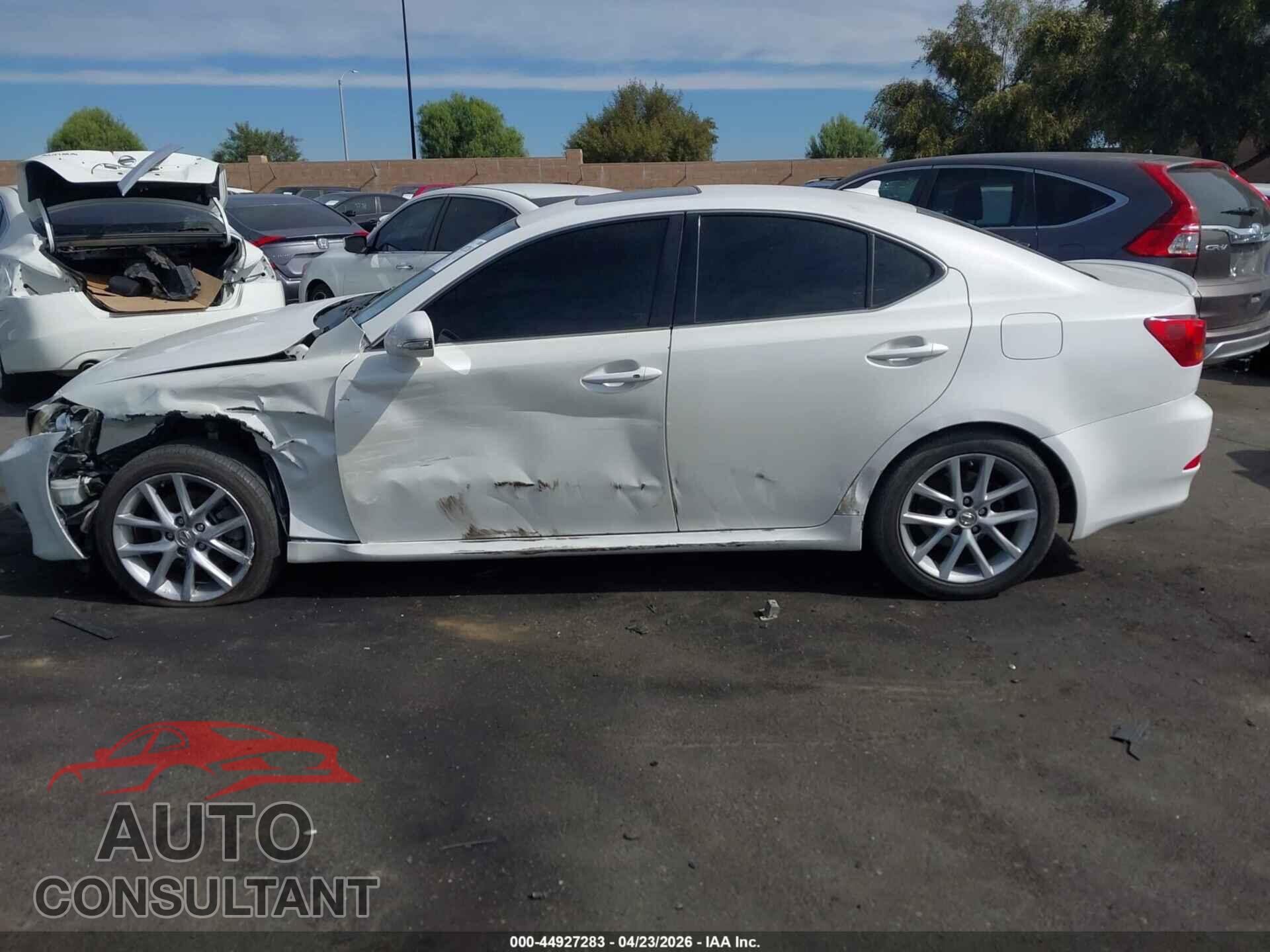 LEXUS IS 250 2011 - JTHBF5C20B5152334