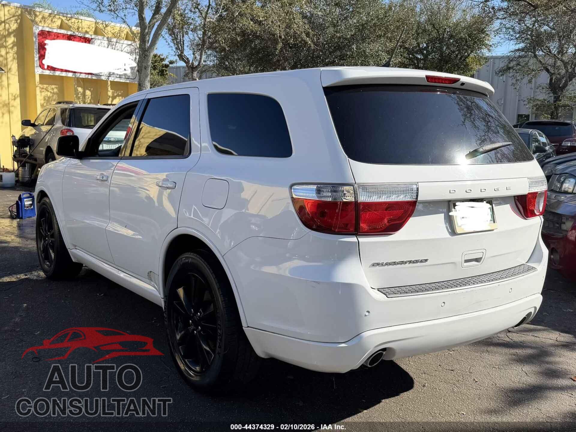 DODGE DURANGO 2013 - 1C4RDHAGXDC677275
