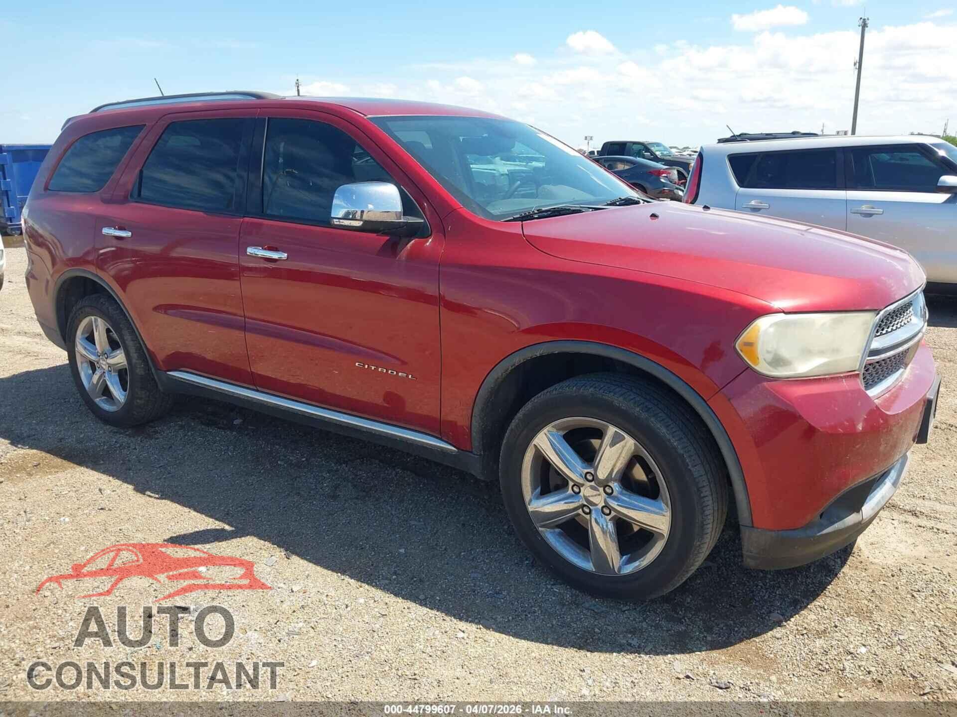 DODGE DURANGO 2013 - 1C4RDHEGXDC662057
