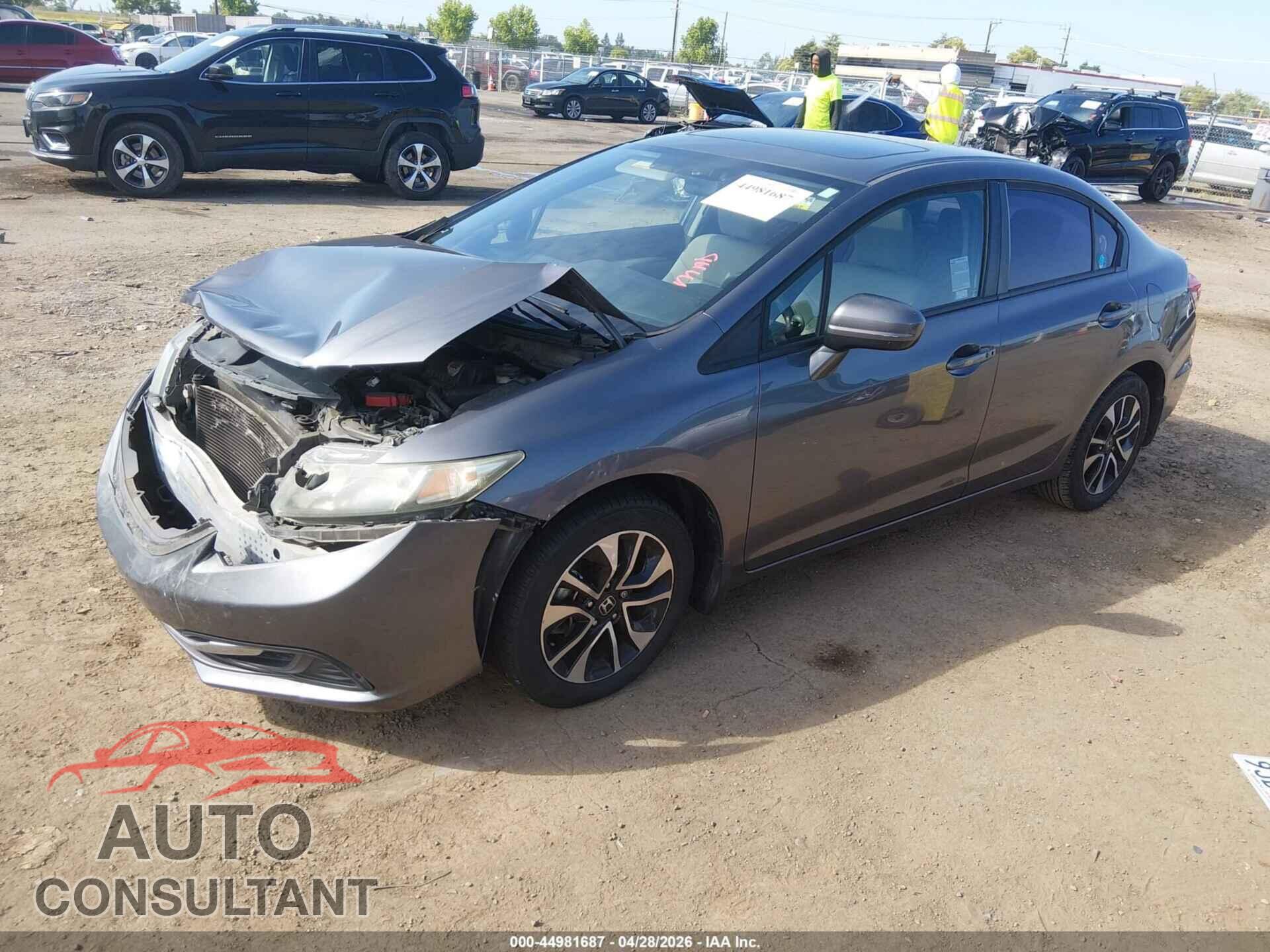 HONDA CIVIC 2014 - 19XFB2F87EE206993