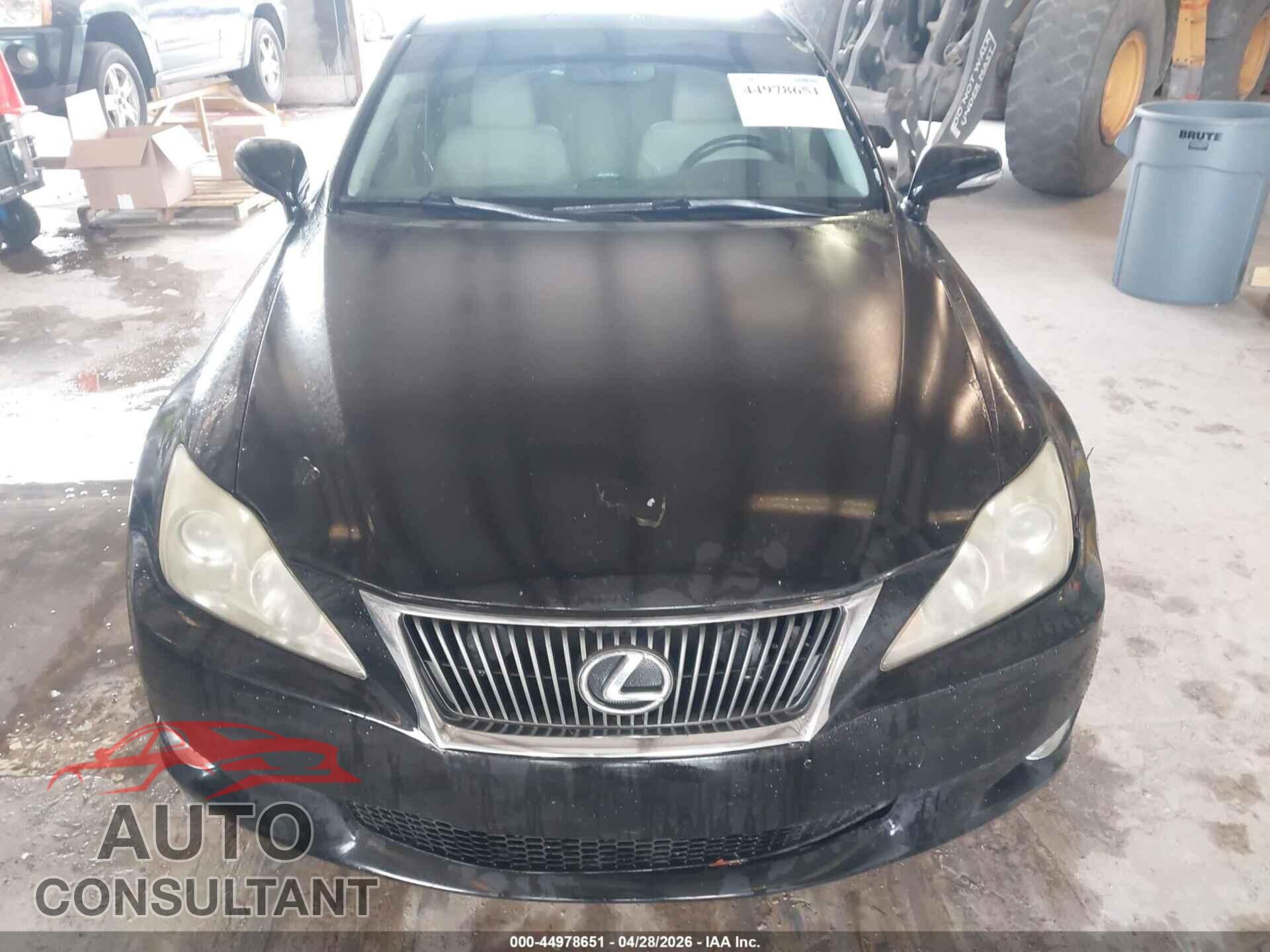 LEXUS IS 250 2010 - JTHBF5C20A5113855