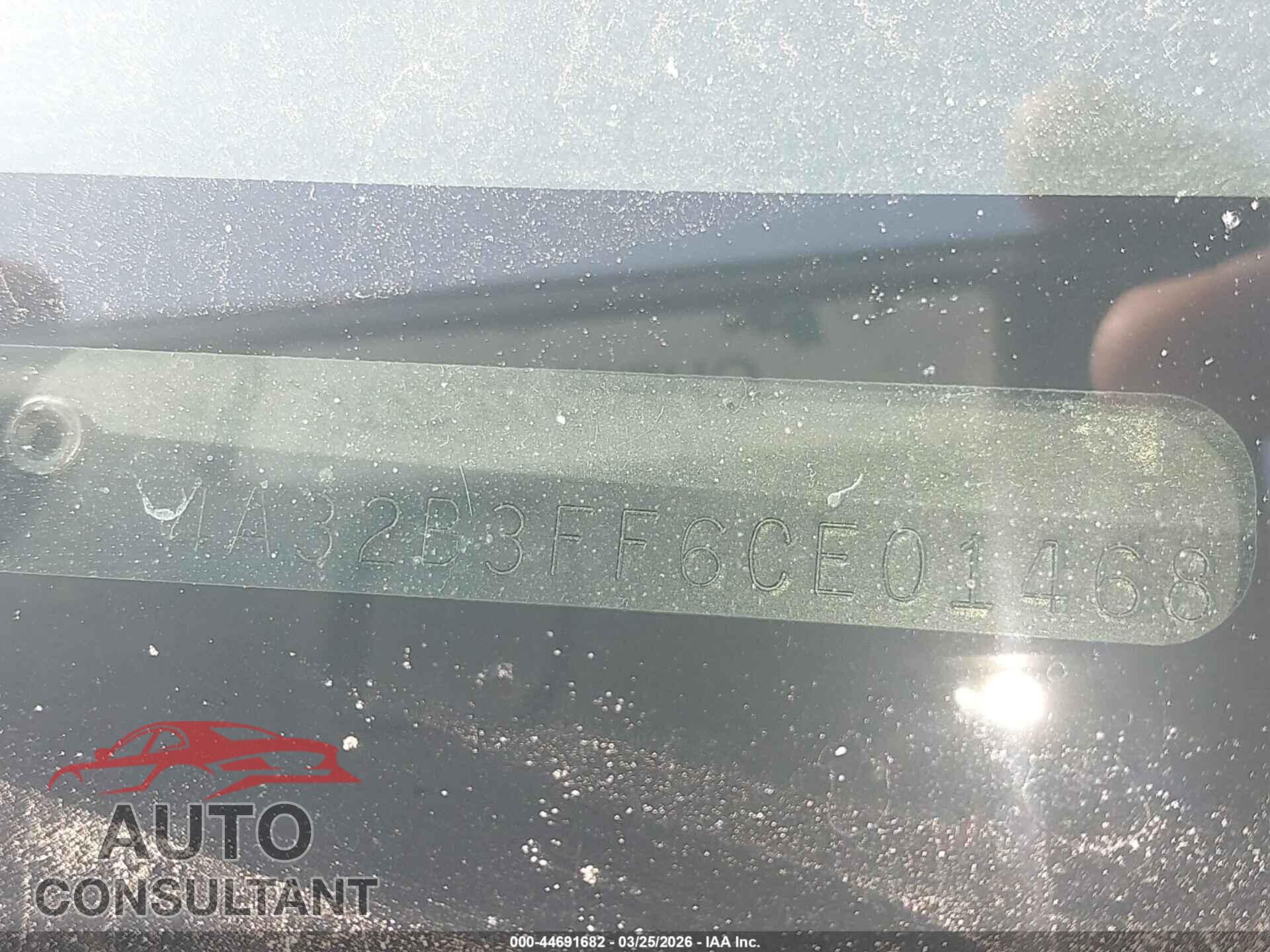 MITSUBISHI GALANT 2012 - 4A32B3FF603E01468