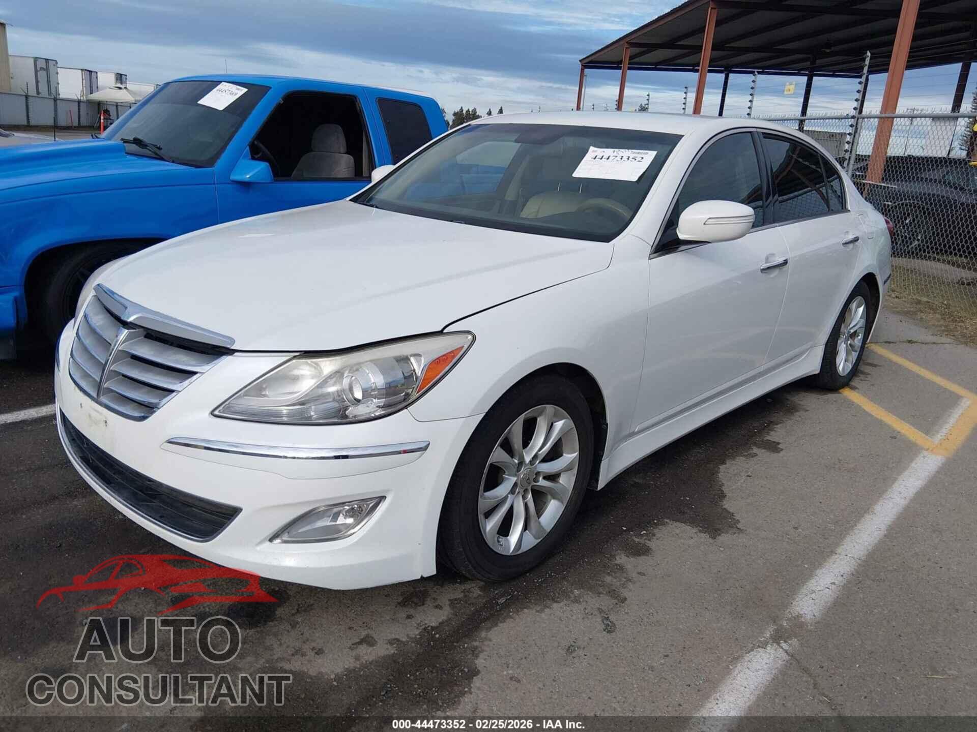 HYUNDAI GENESIS 2013 - KMHGC4DDXDU226437