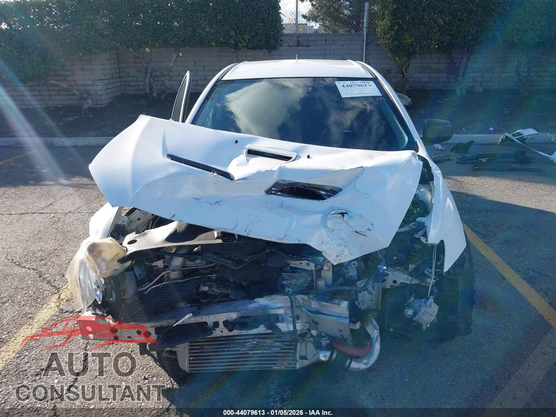 MITSUBISHI LANCER EVOLUTION 2011 - JA32W5FVXBU044539