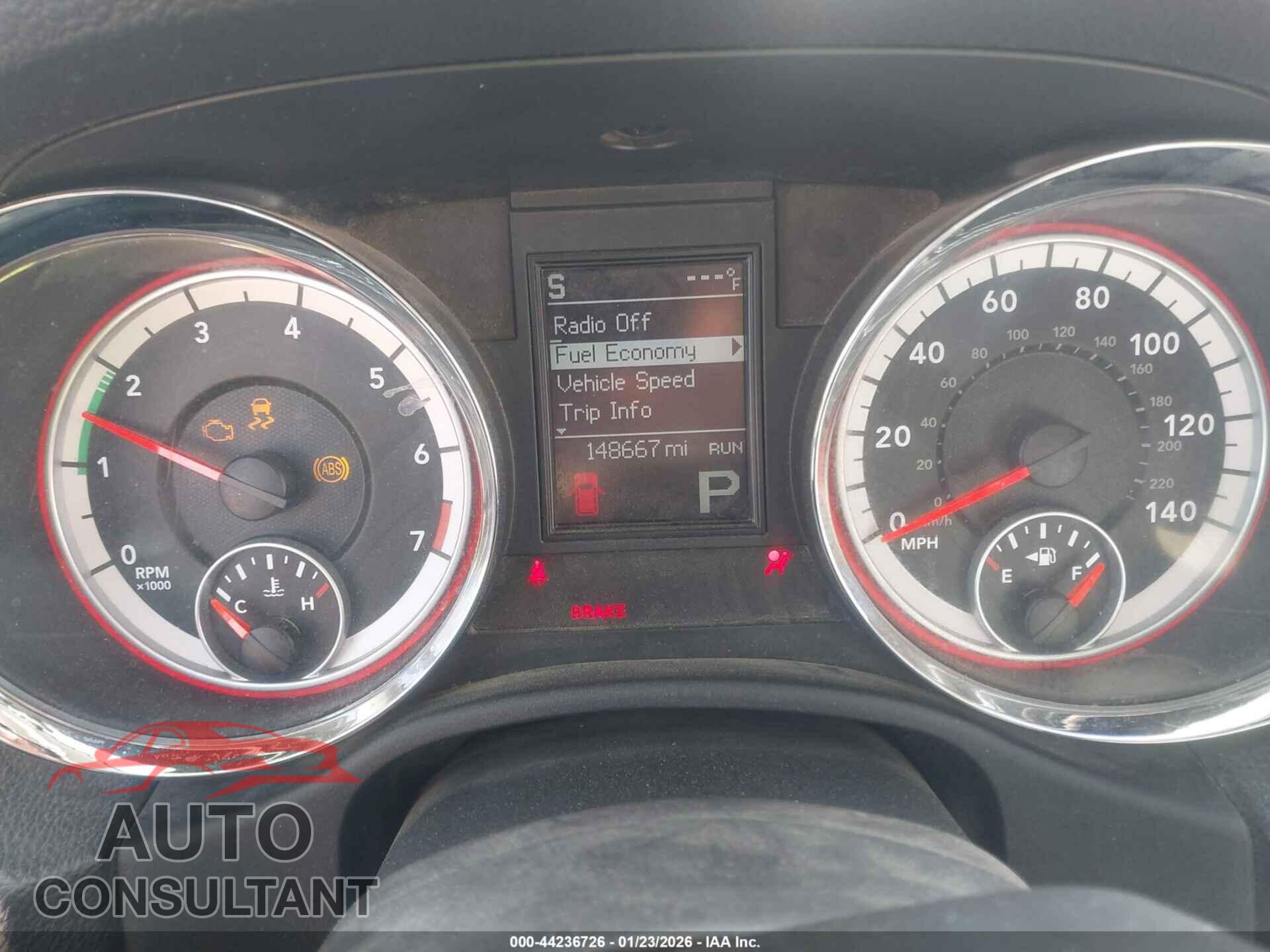 DODGE DURANGO 2013 - 1C4RDHAG8DC676206