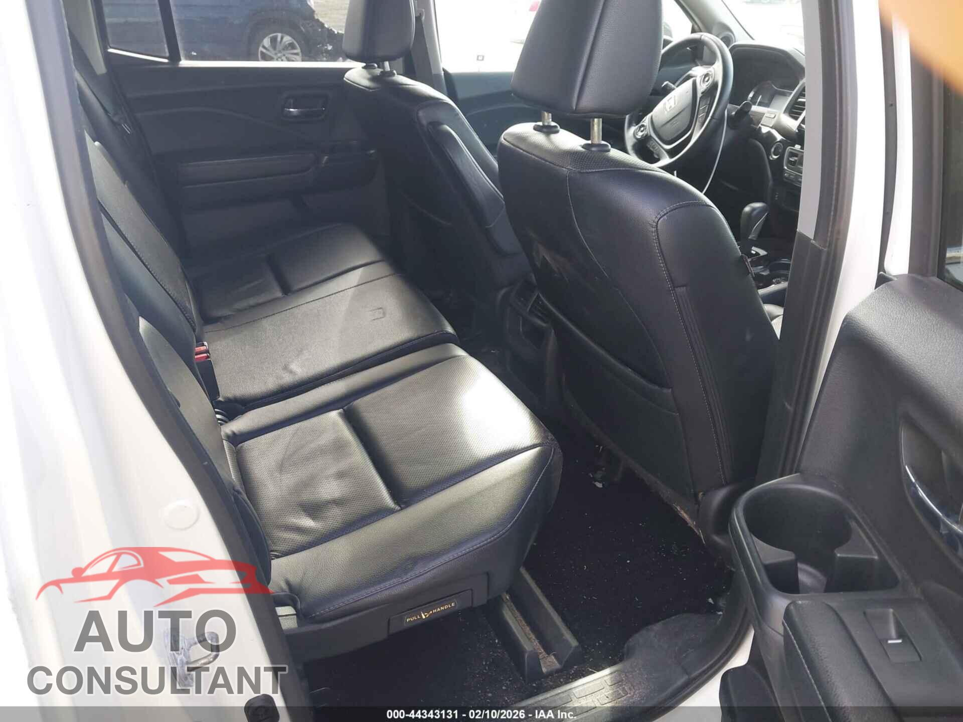 HONDA RIDGELINE 2017 - 5FPYK3F78HB034887