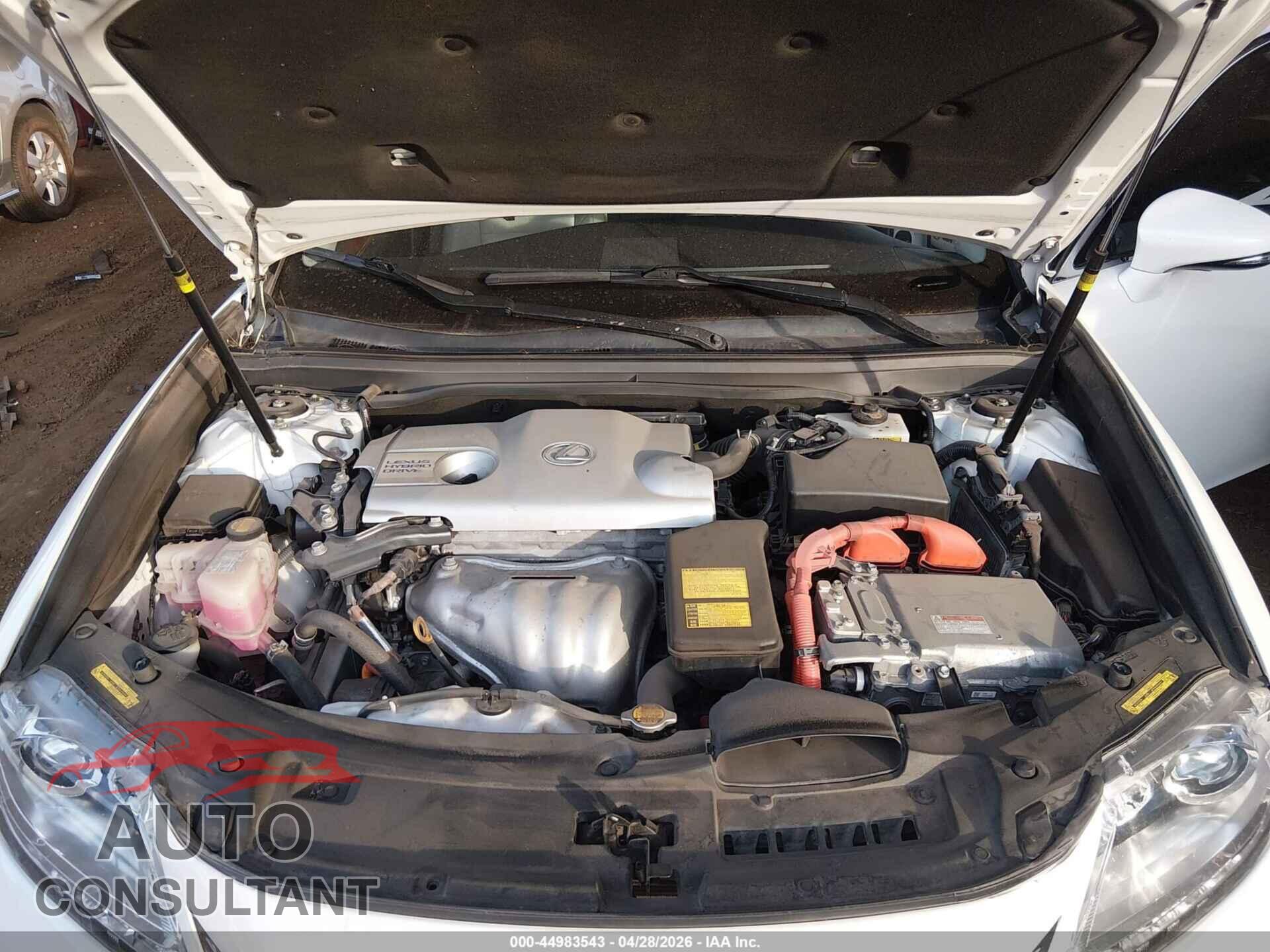 LEXUS ES 300H 2014 - JTHBW1GG9E2047750