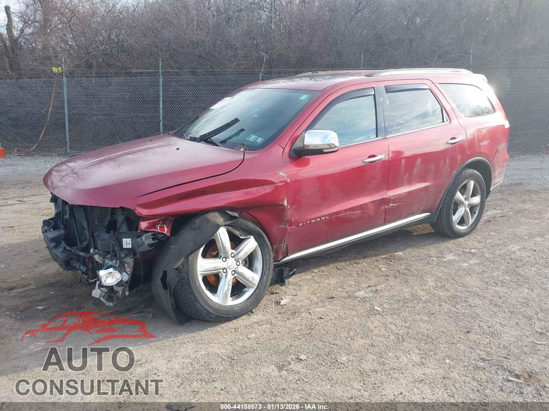 DODGE DURANGO 2013 - 1C4RDJEG4DC584852