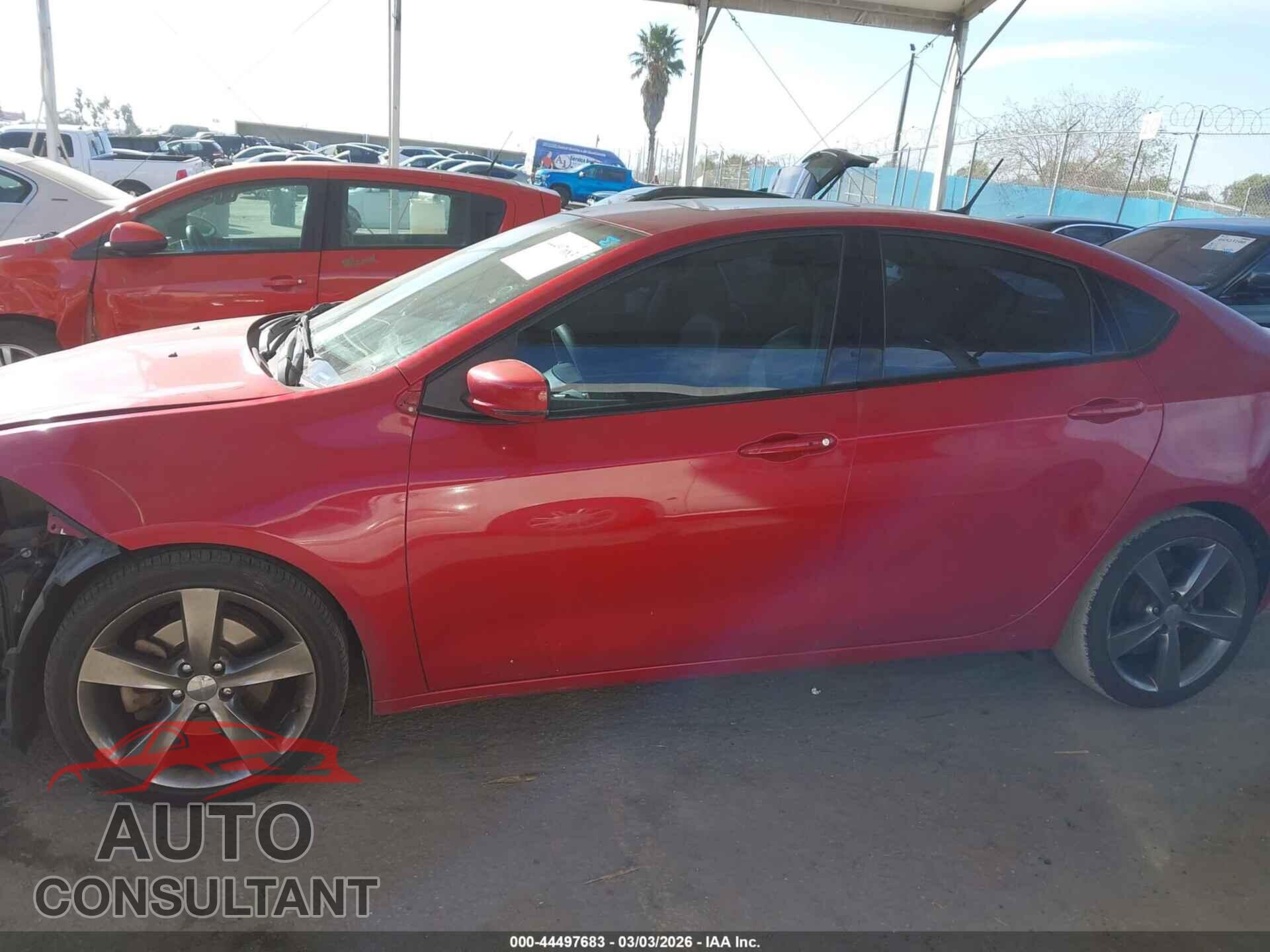 DODGE DART 2014 - 1C3CDFEB7ED919528
