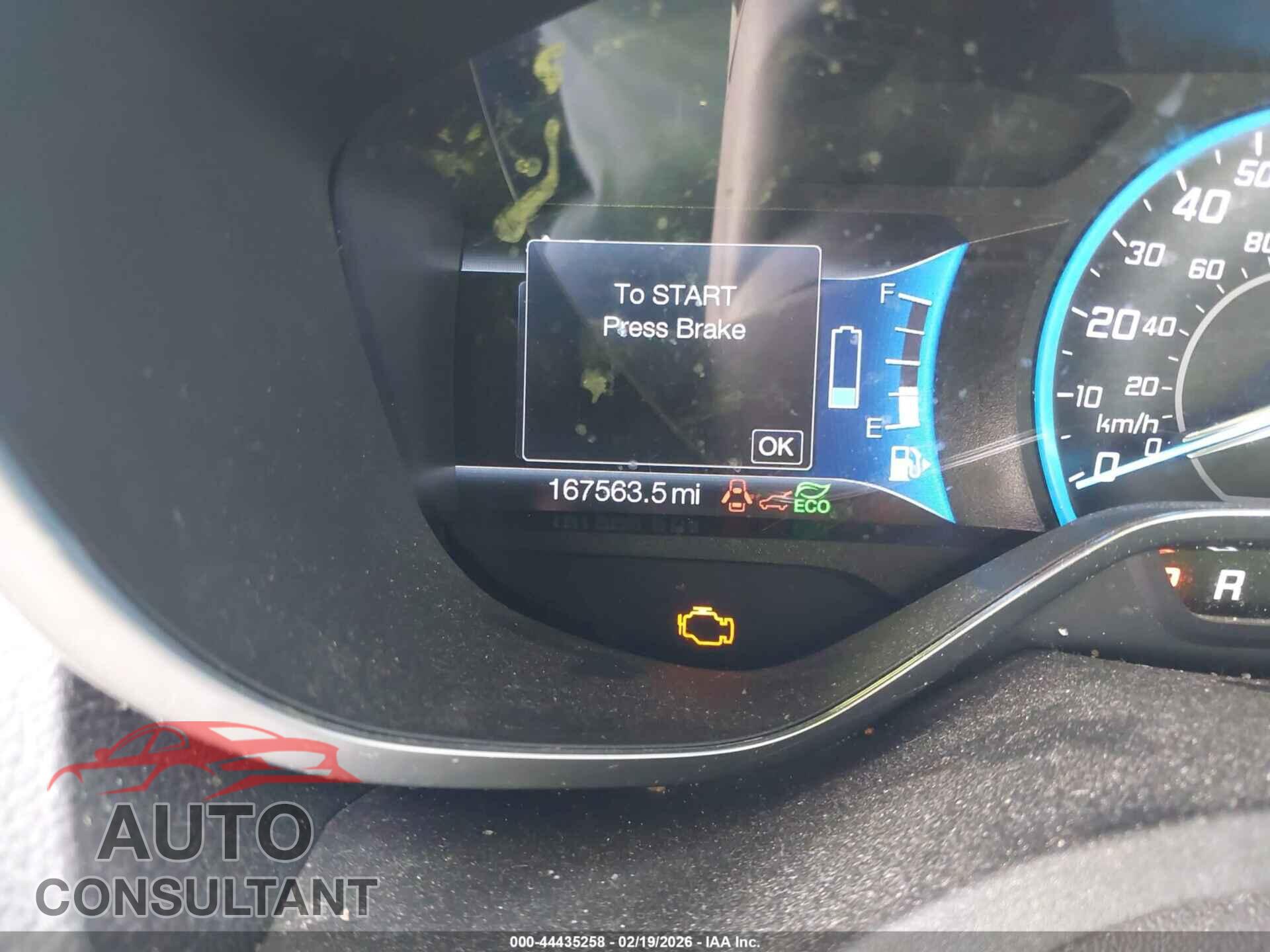 FORD C-MAX HYBRID 2017 - 1FADP5DU4HL106944