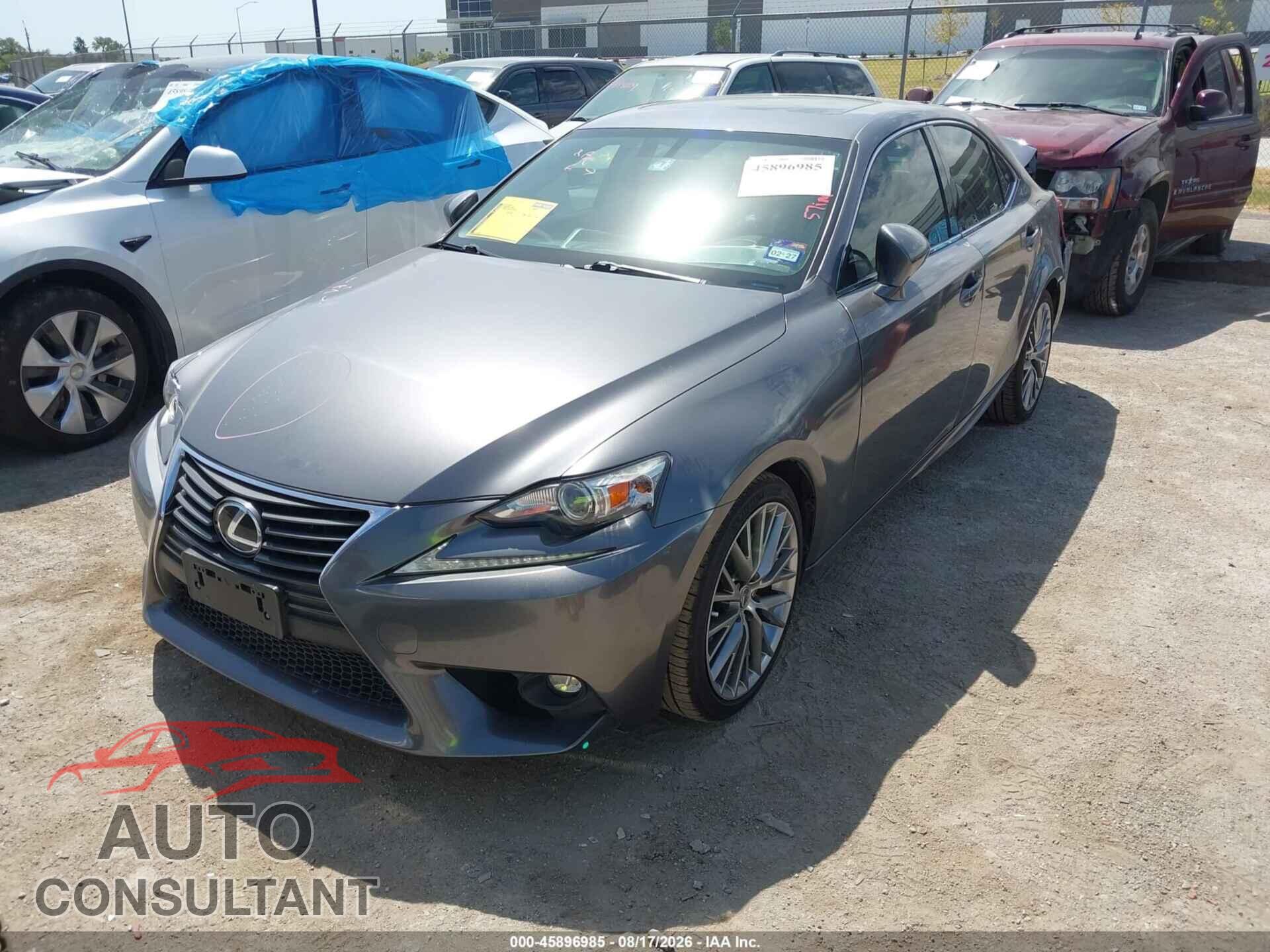 LEXUS IS 250 2015 - JTHBF1D29F5055792