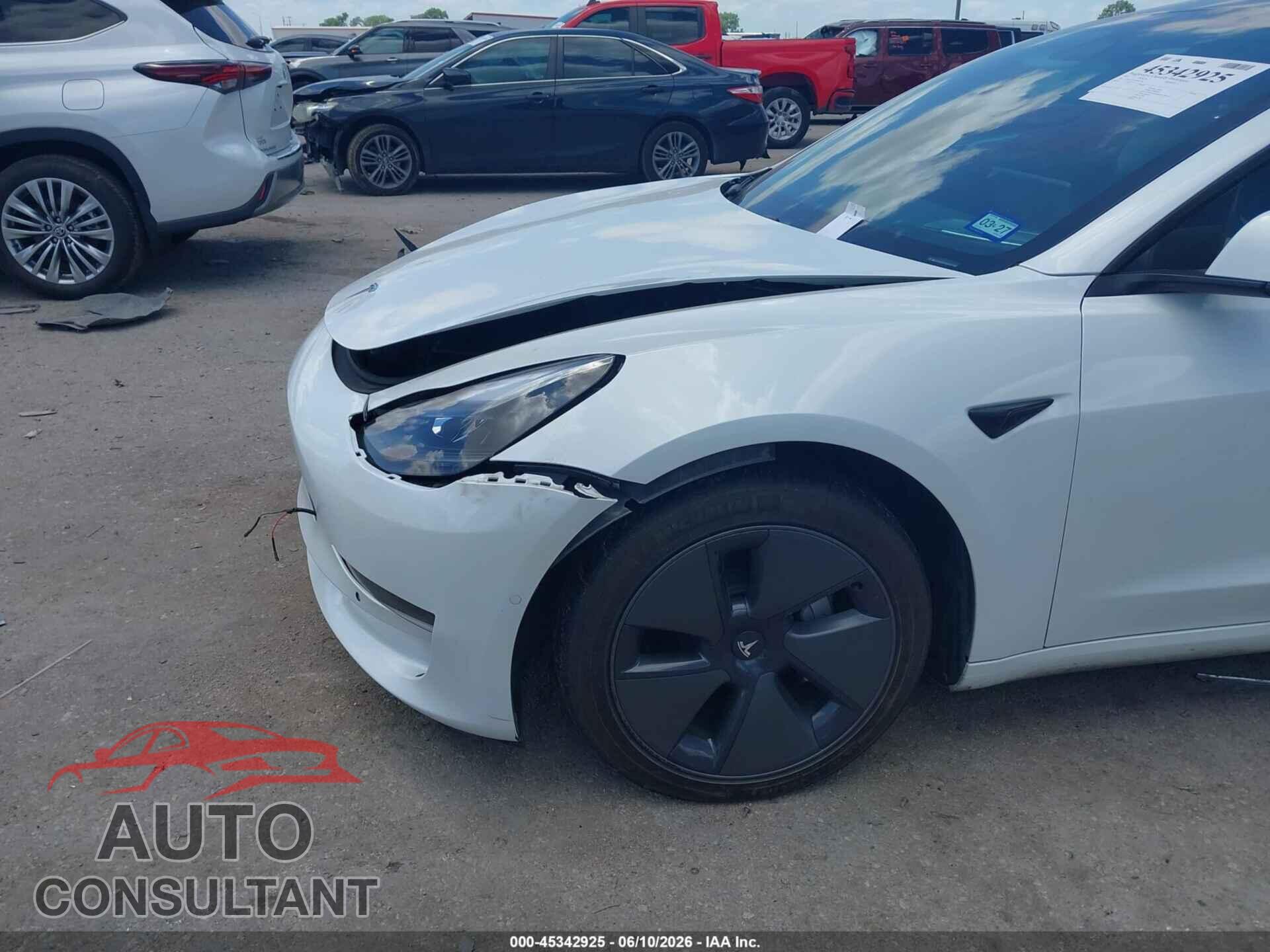 TESLA MODEL 3 2021 - 5YJ3E1EA3MF907760