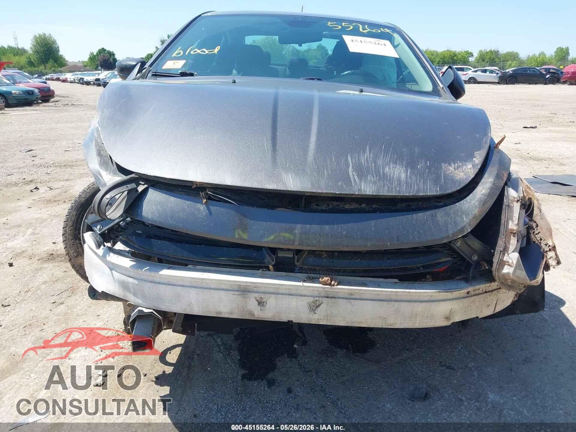 DODGE DART 2015 - 1C3CDFBB2FD315262