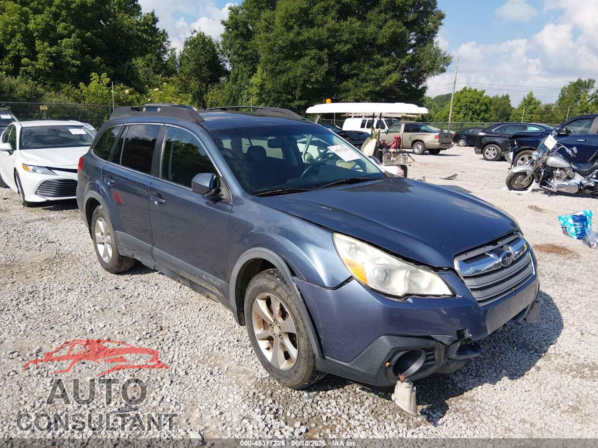 SUBARU OUTBACK 2014 - 4S4BRBLC4E3244008