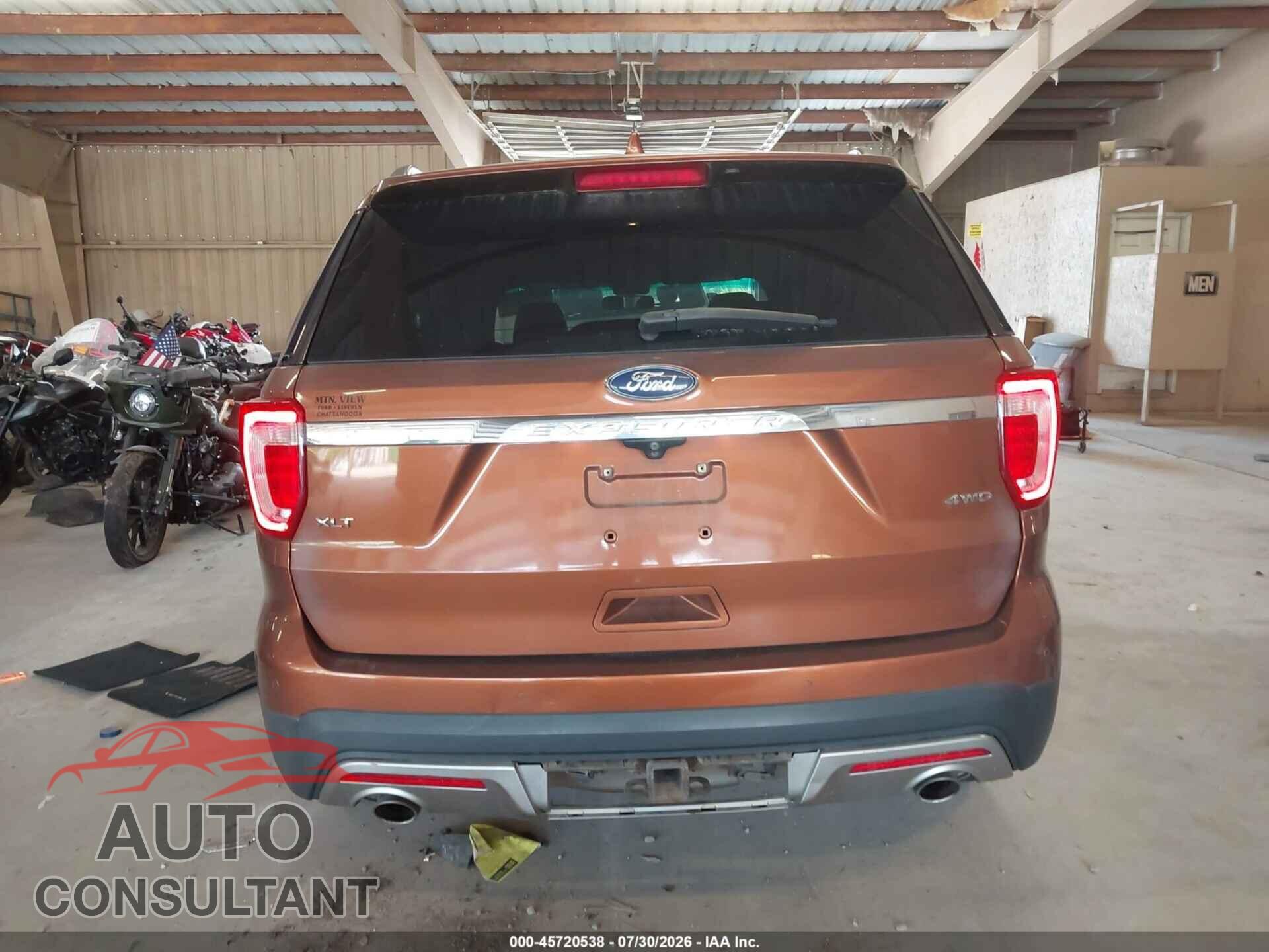 FORD EXPLORER 2017 - 1FM5K8D82HGA21137