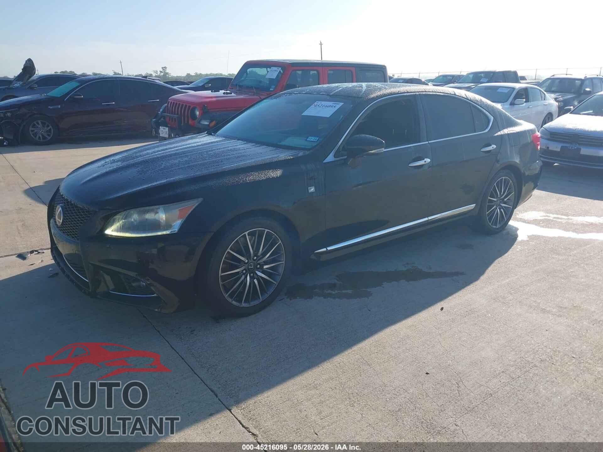 LEXUS LS 460 2013 - JTHBL5EF9D5122499