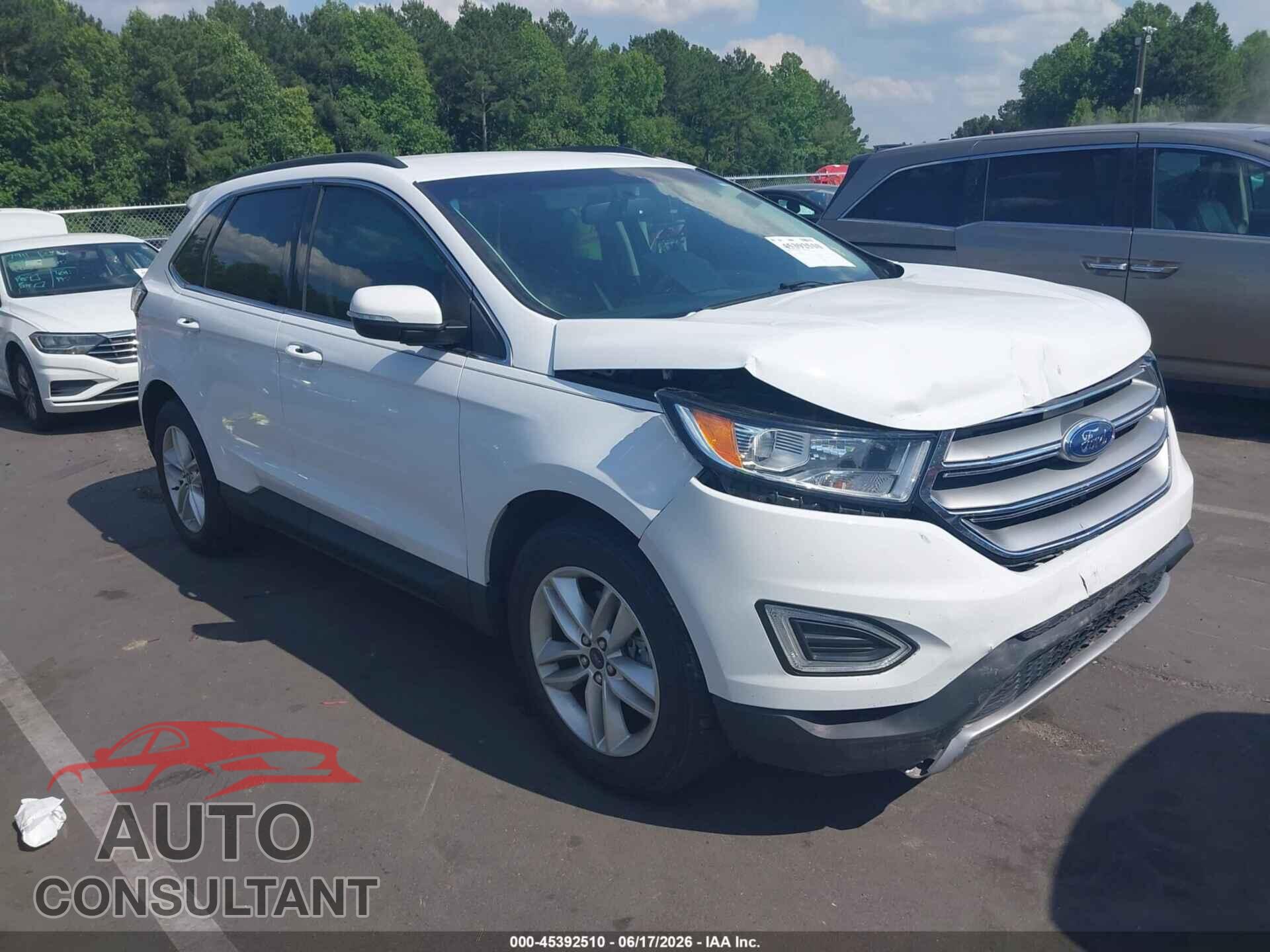 FORD EDGE 2017 - 2FMPK3J9XHBB93237