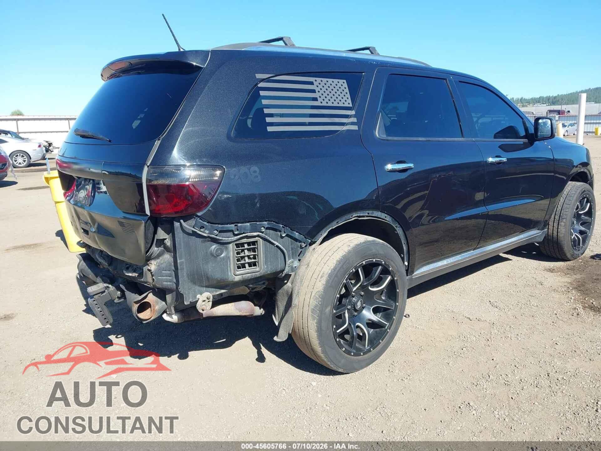 DODGE DURANGO 2011 - 1D4SE5GT9BC628103