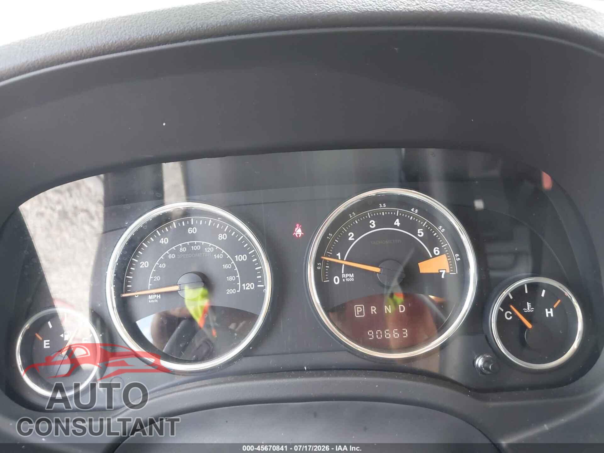 JEEP COMPASS 2017 - 1C4NJCEB6HD189224