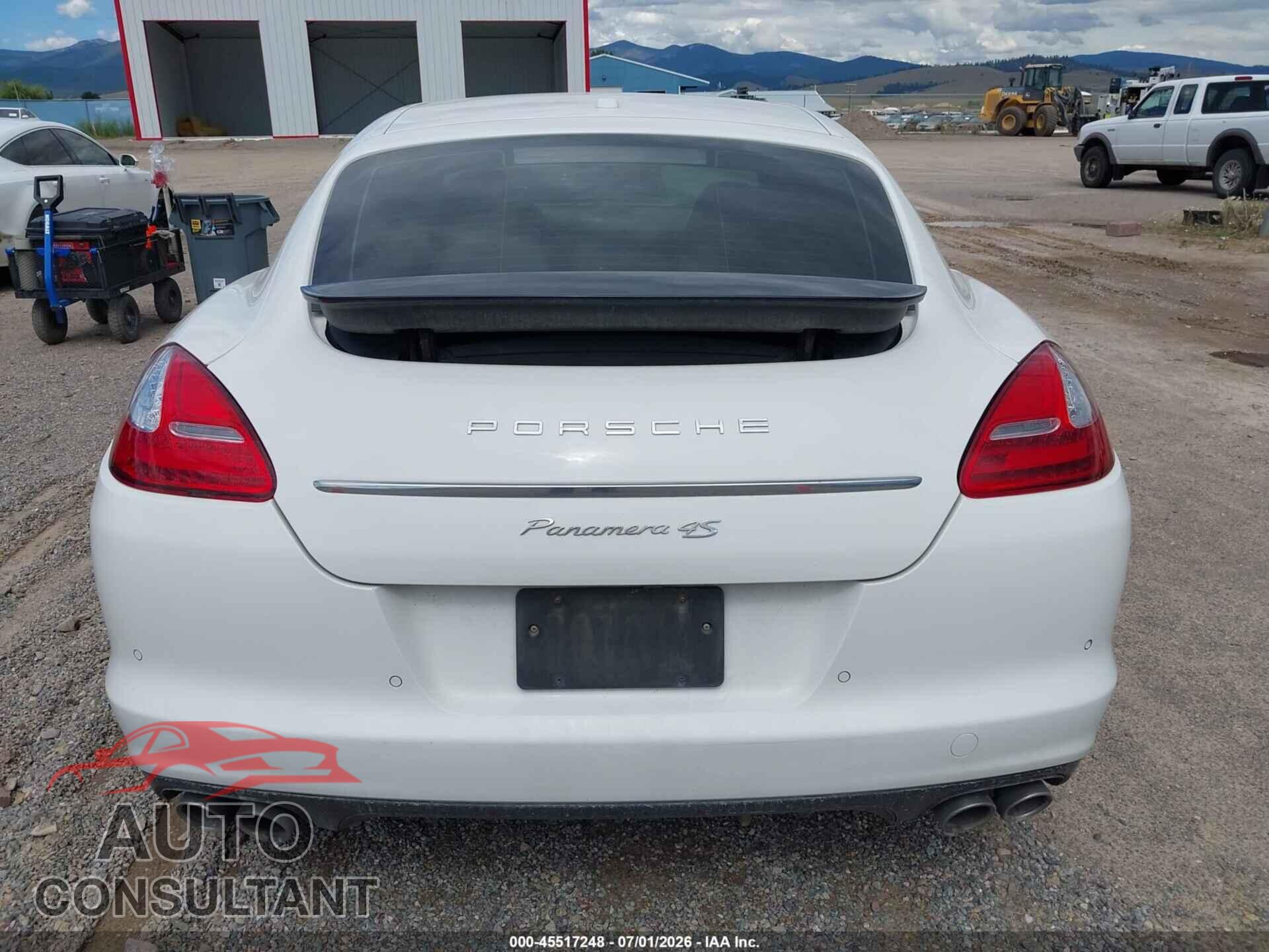 PORSCHE PANAMERA 2011 - WP0AB2A74BL062170