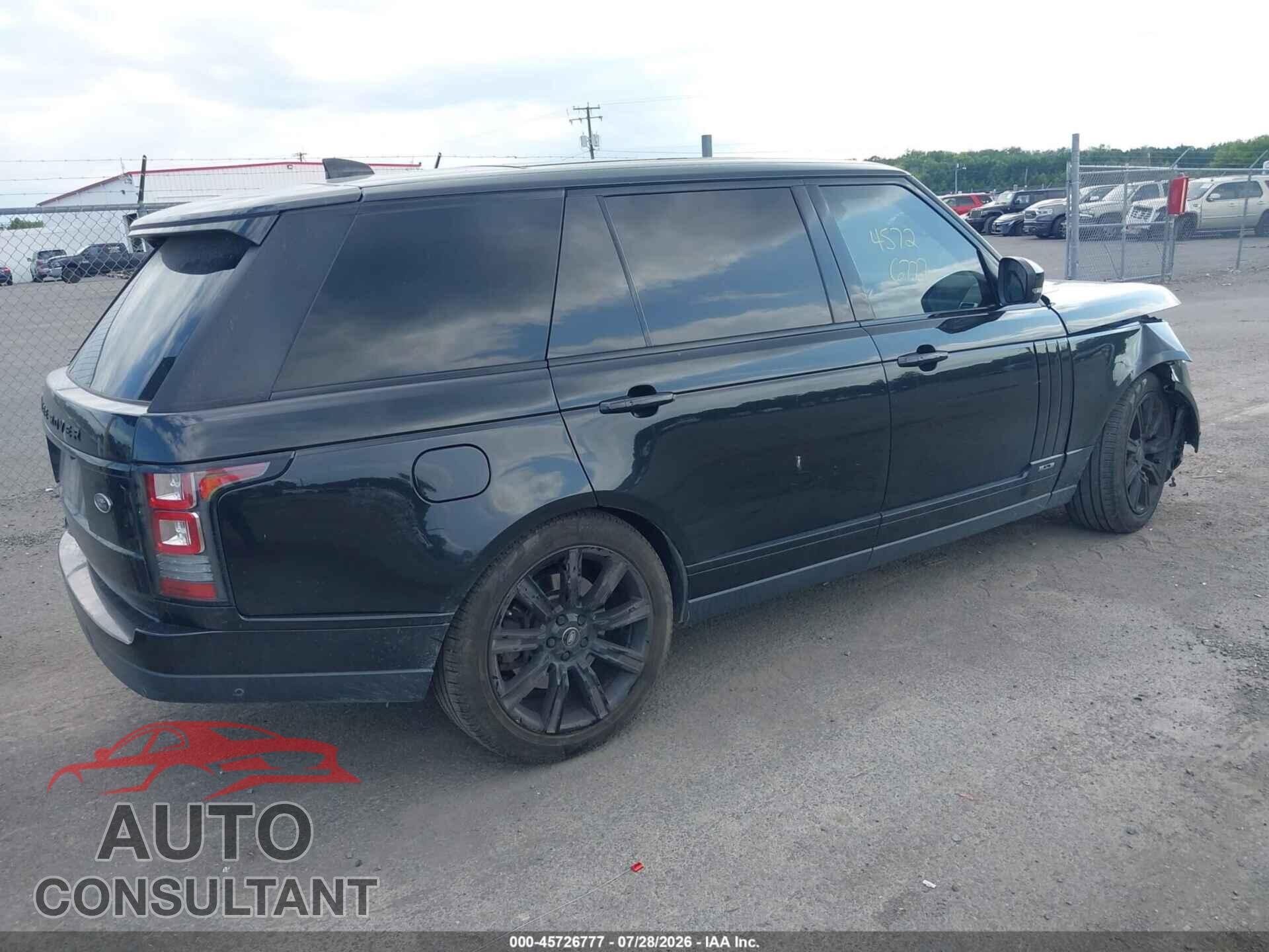 LAND ROVER RANGE ROVER 2017 - SALGS5FE7HA357523