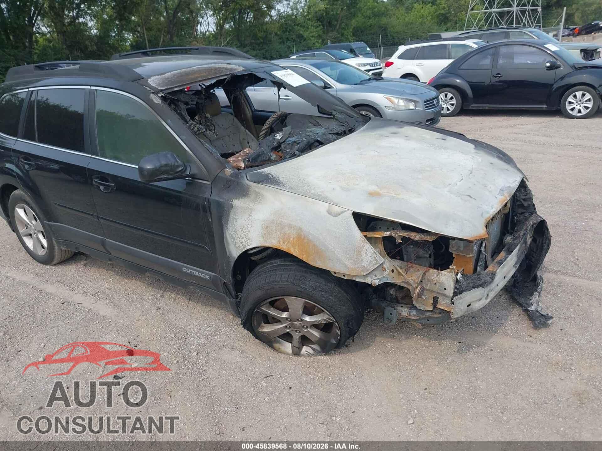SUBARU OUTBACK 2013 - 4S4BRCLC8D3255050