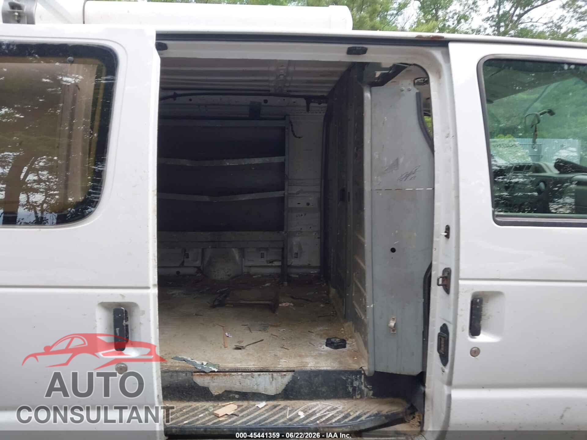 FORD E-250 2012 - 1FTNS2EWXCDB32639