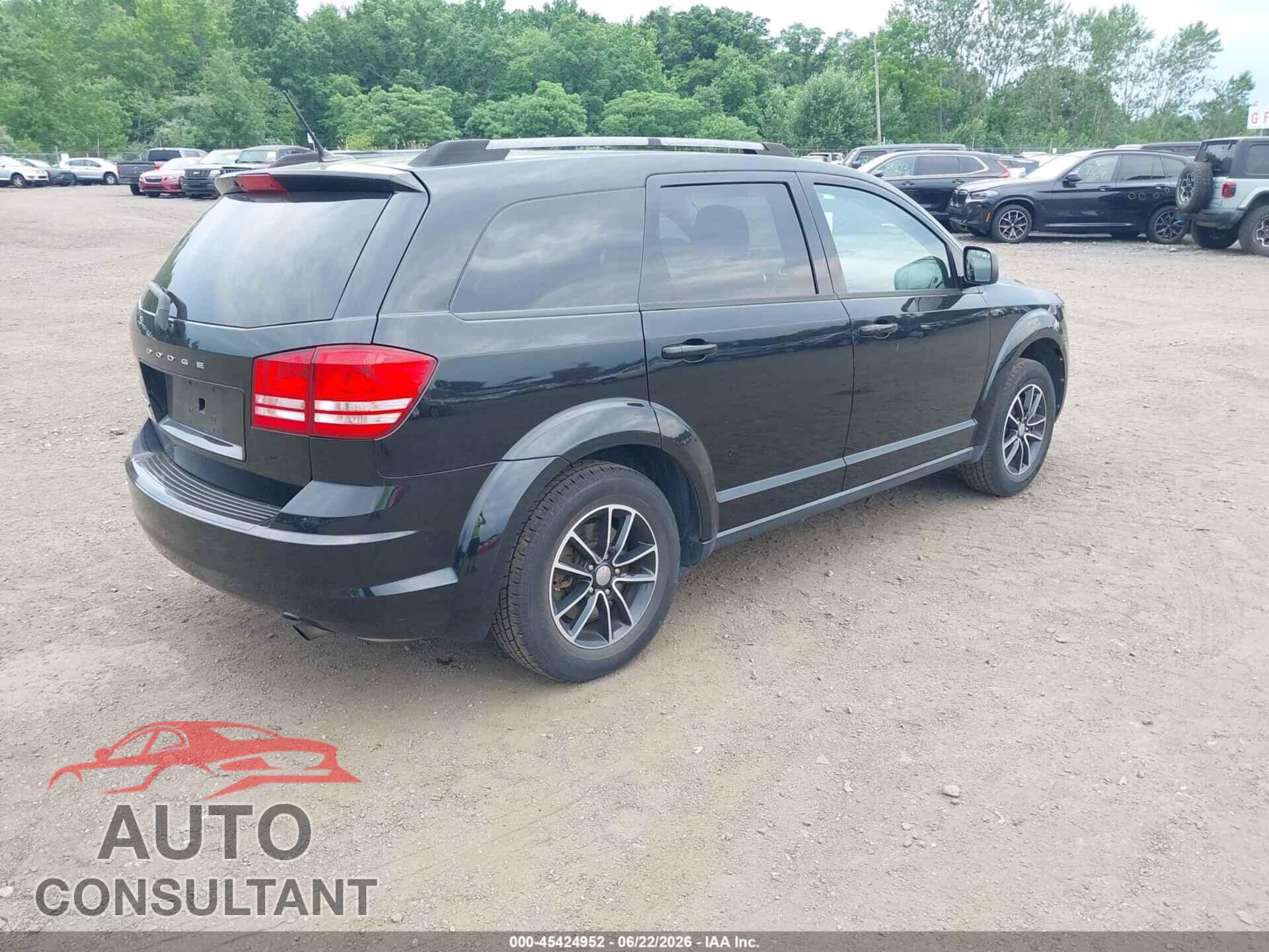 DODGE JOURNEY 2017 - 3C4PDCAB7HT629922