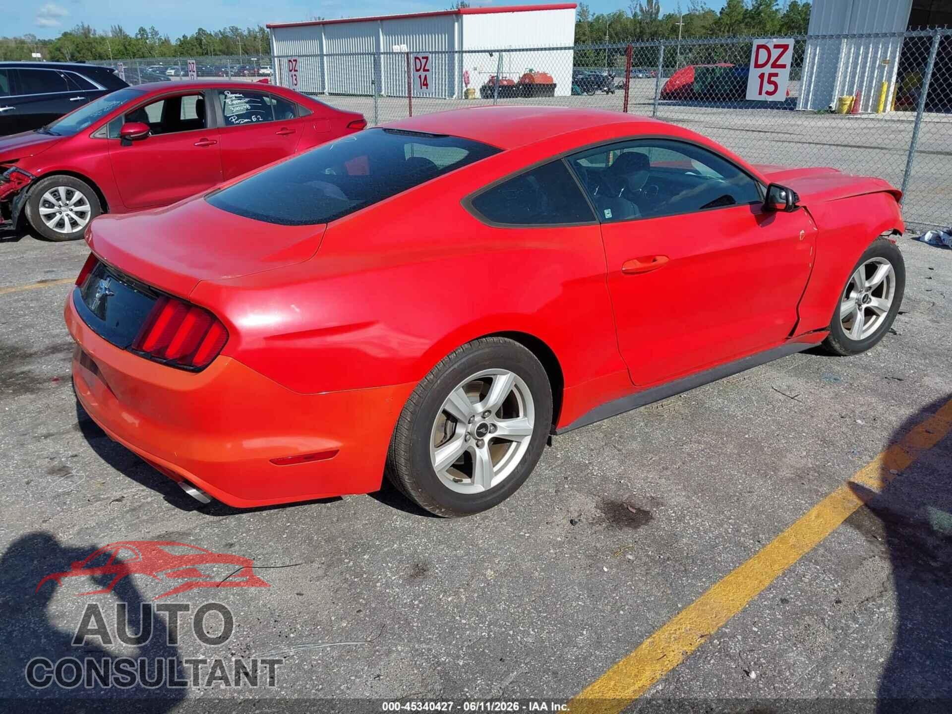 FORD MUSTANG 2015 - 1FA6P8AM5F5402572