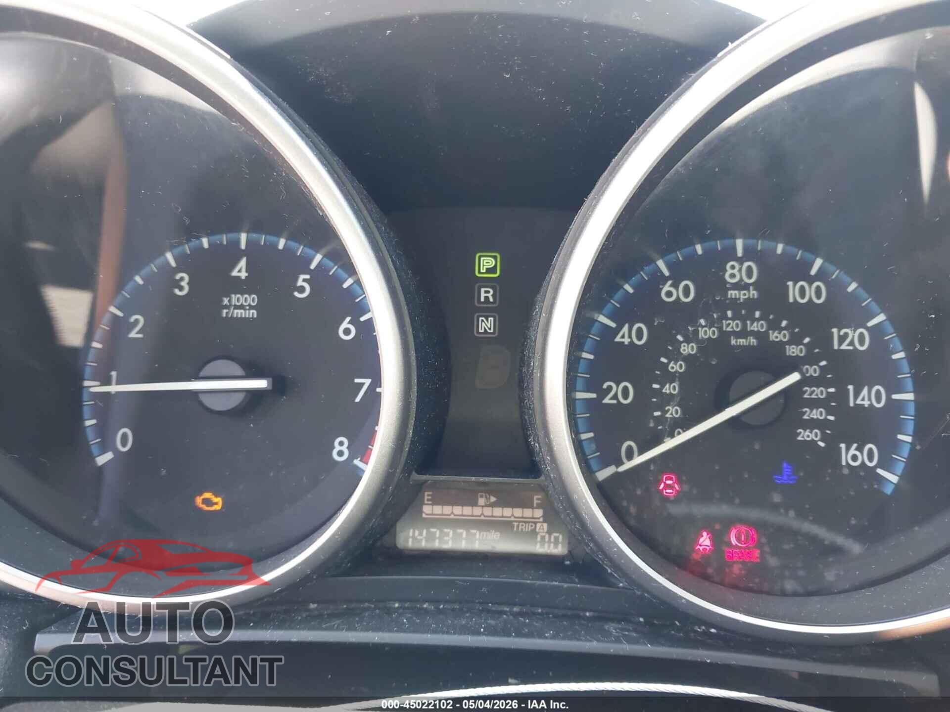 MAZDA MAZDA3 2012 - JM1BL1V71C1678671