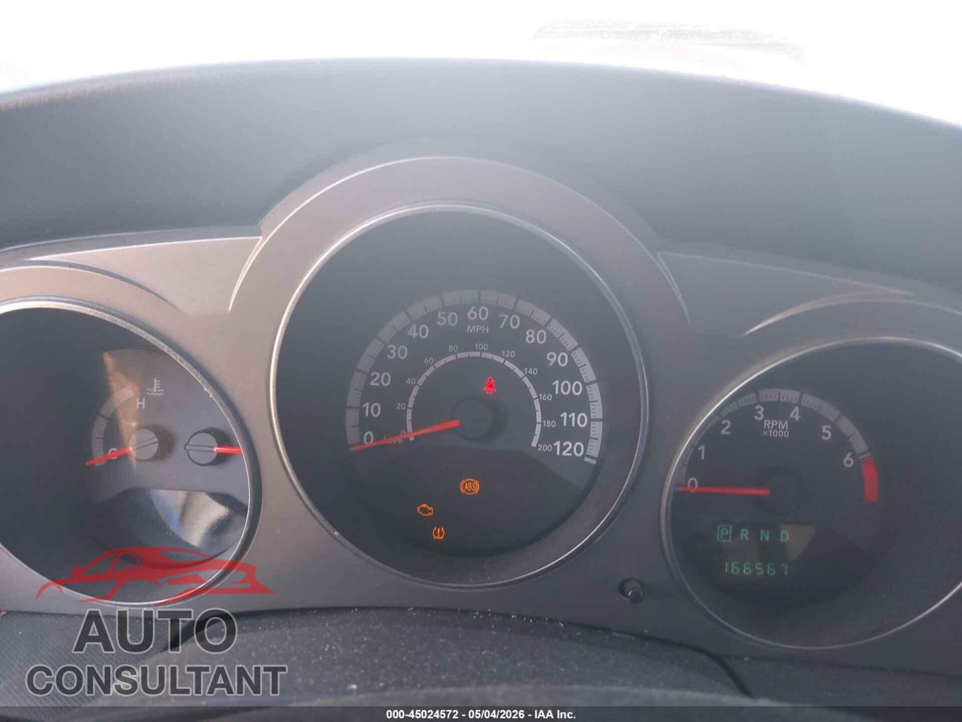 DODGE AVENGER 2010 - 1B3CC5FB0AN163800
