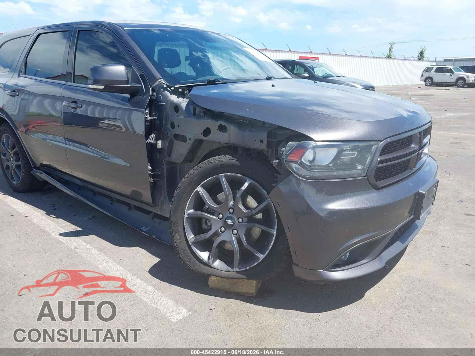 DODGE DURANGO 2017 - 1C4SDJCT3HC783267