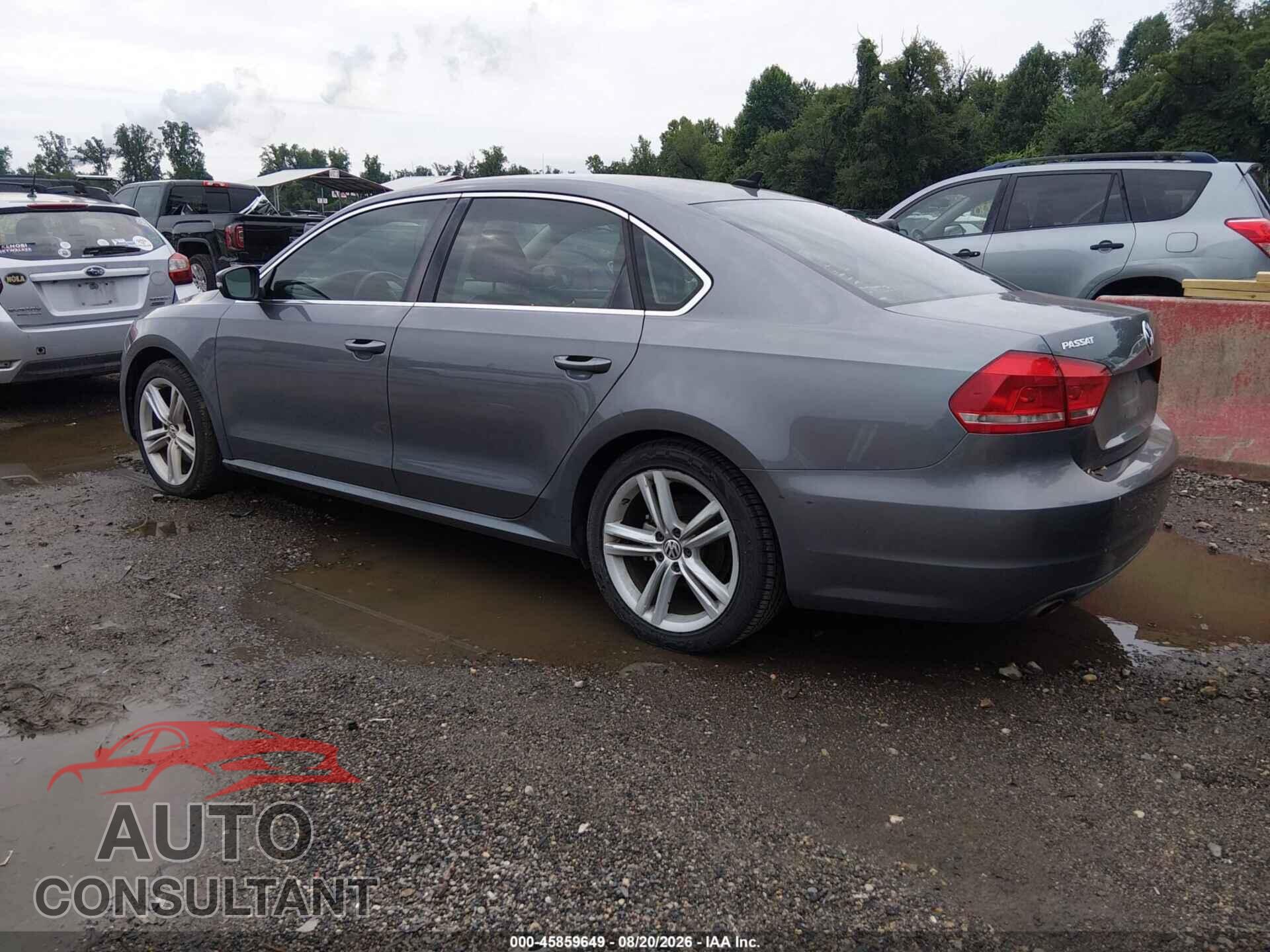 VOLKSWAGEN PASSAT 2014 - 1VWBP7A30EC001836