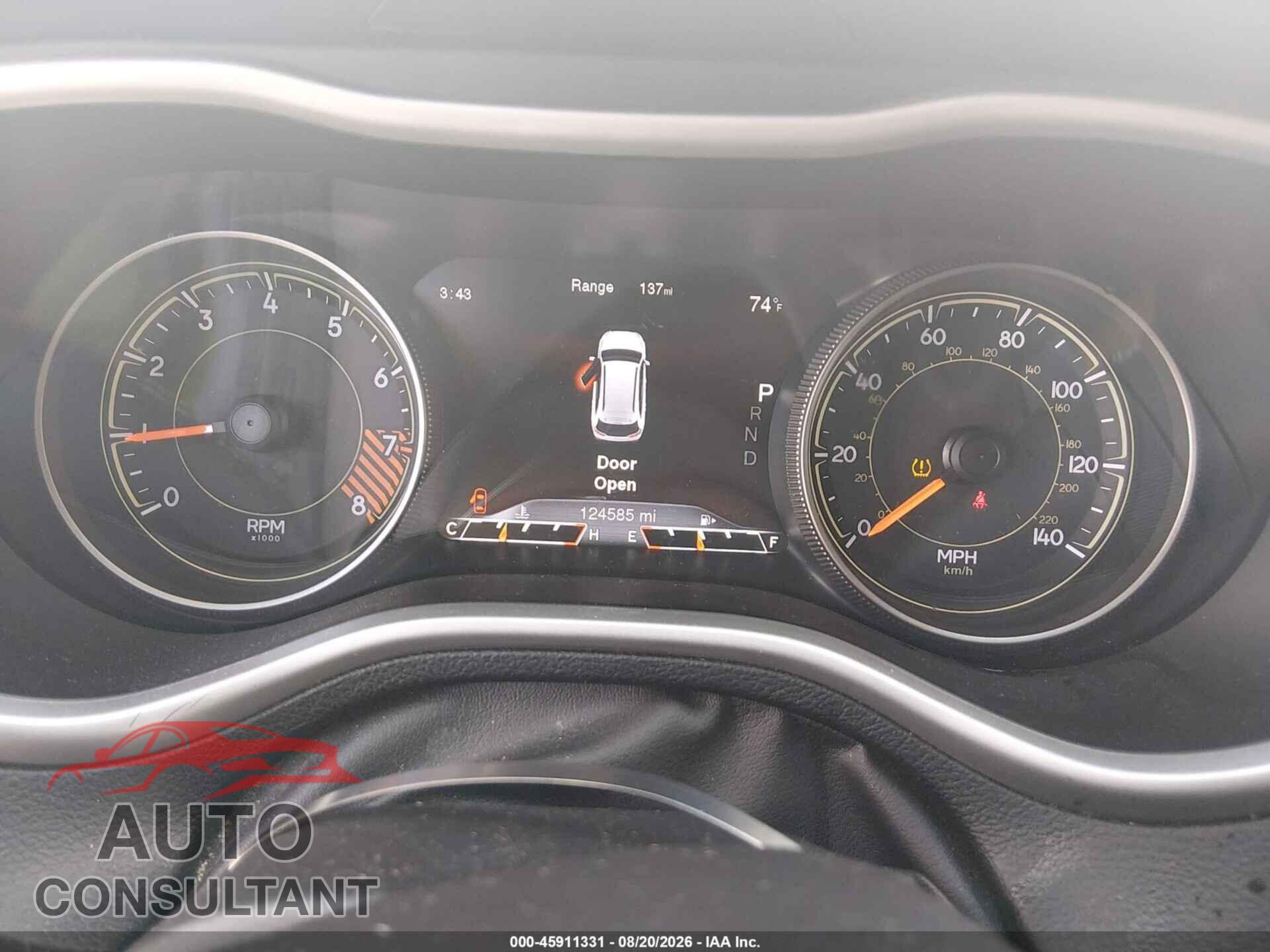 JEEP CHEROKEE 2015 - 1C4PJMBS8FW650444