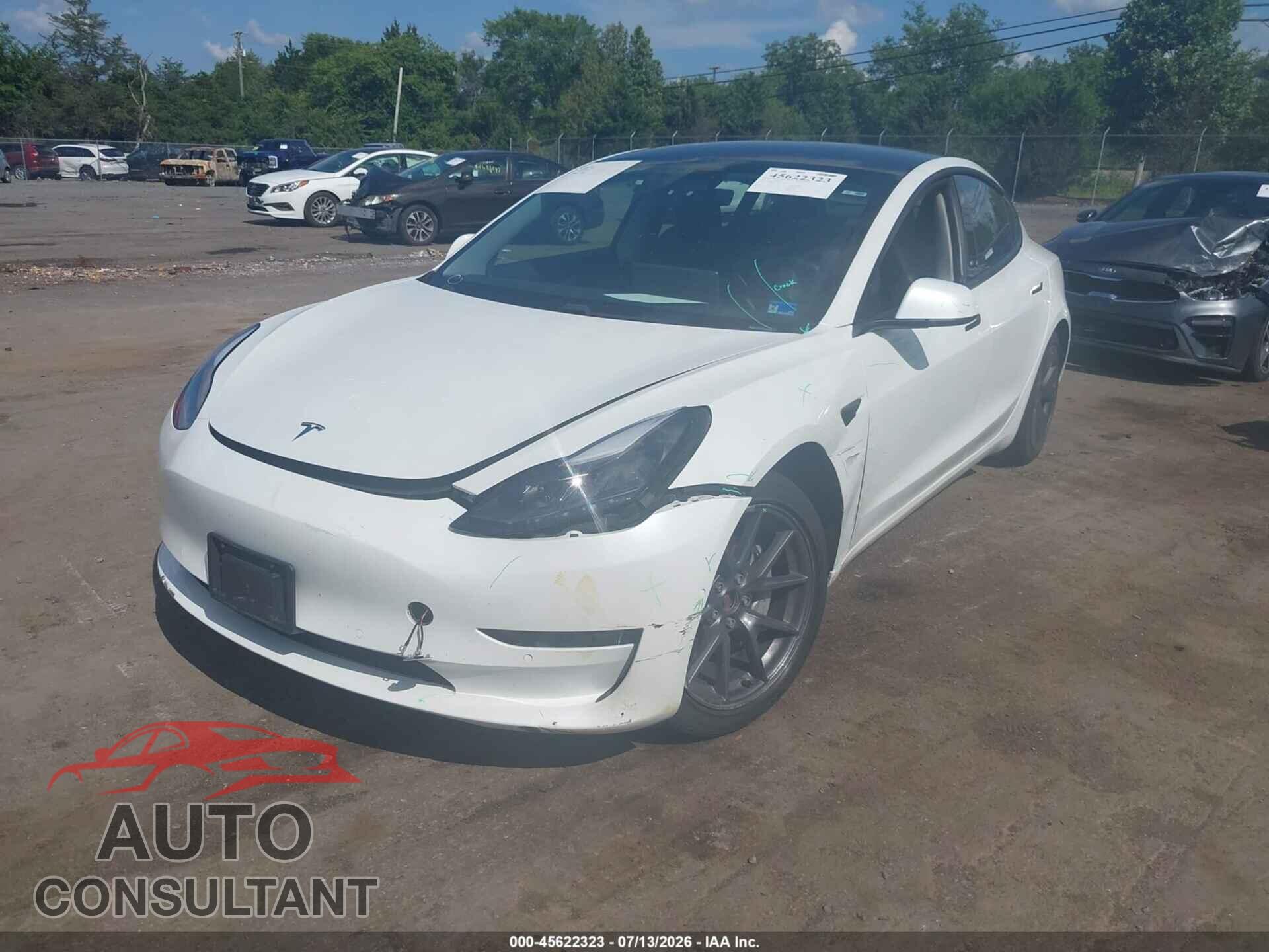 TESLA MODEL 3 2021 - 5YJ3E1EB8MF902014