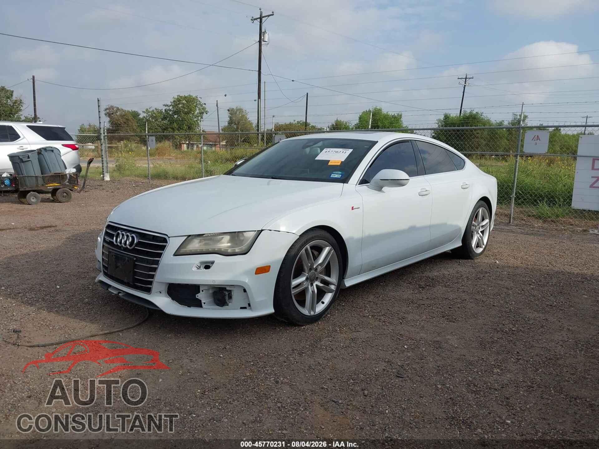 AUDI A7 2013 - WAU3GAFC0DN036227