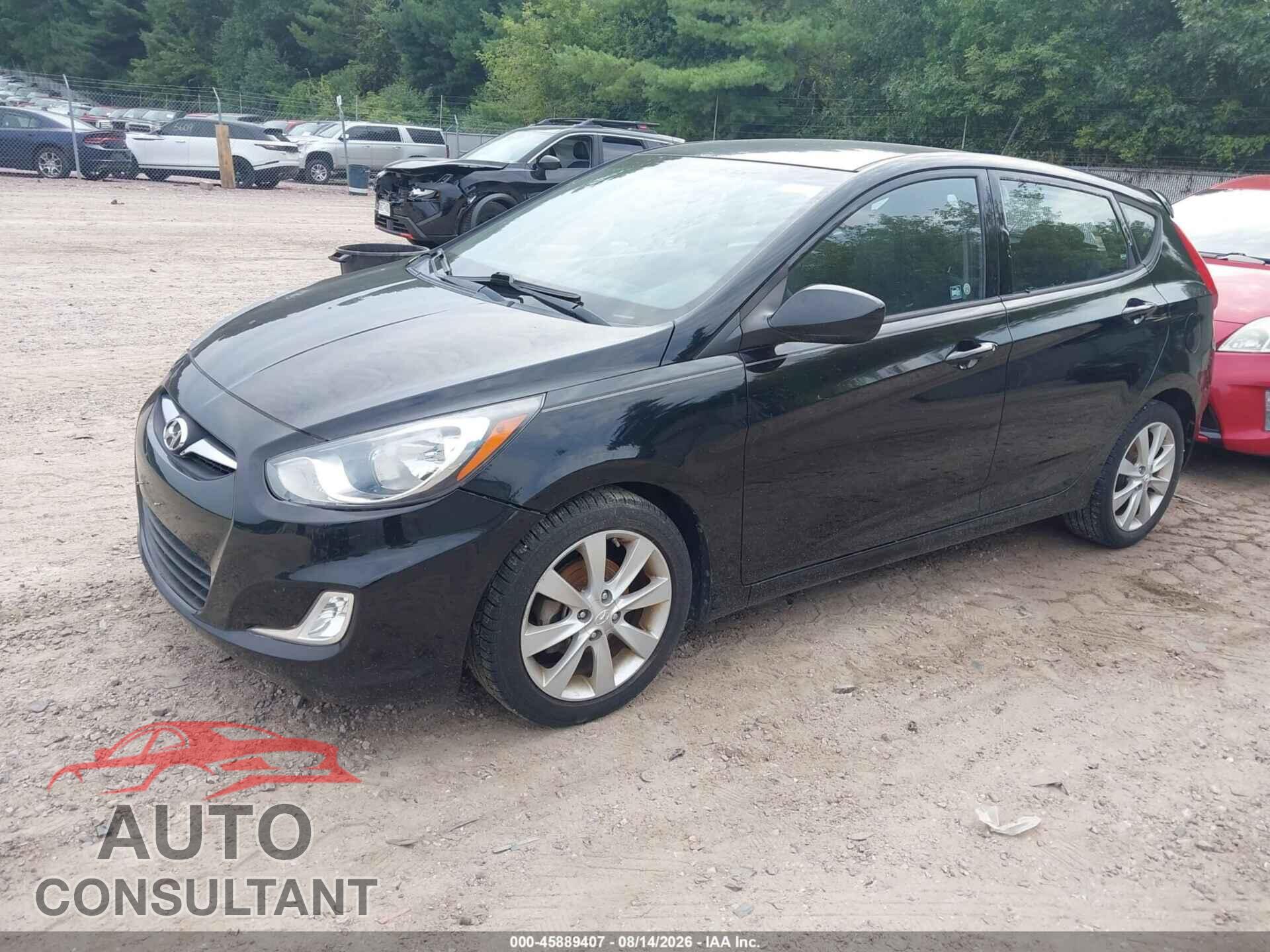 HYUNDAI ACCENT 2012 - KMHCU5AE4CU035013