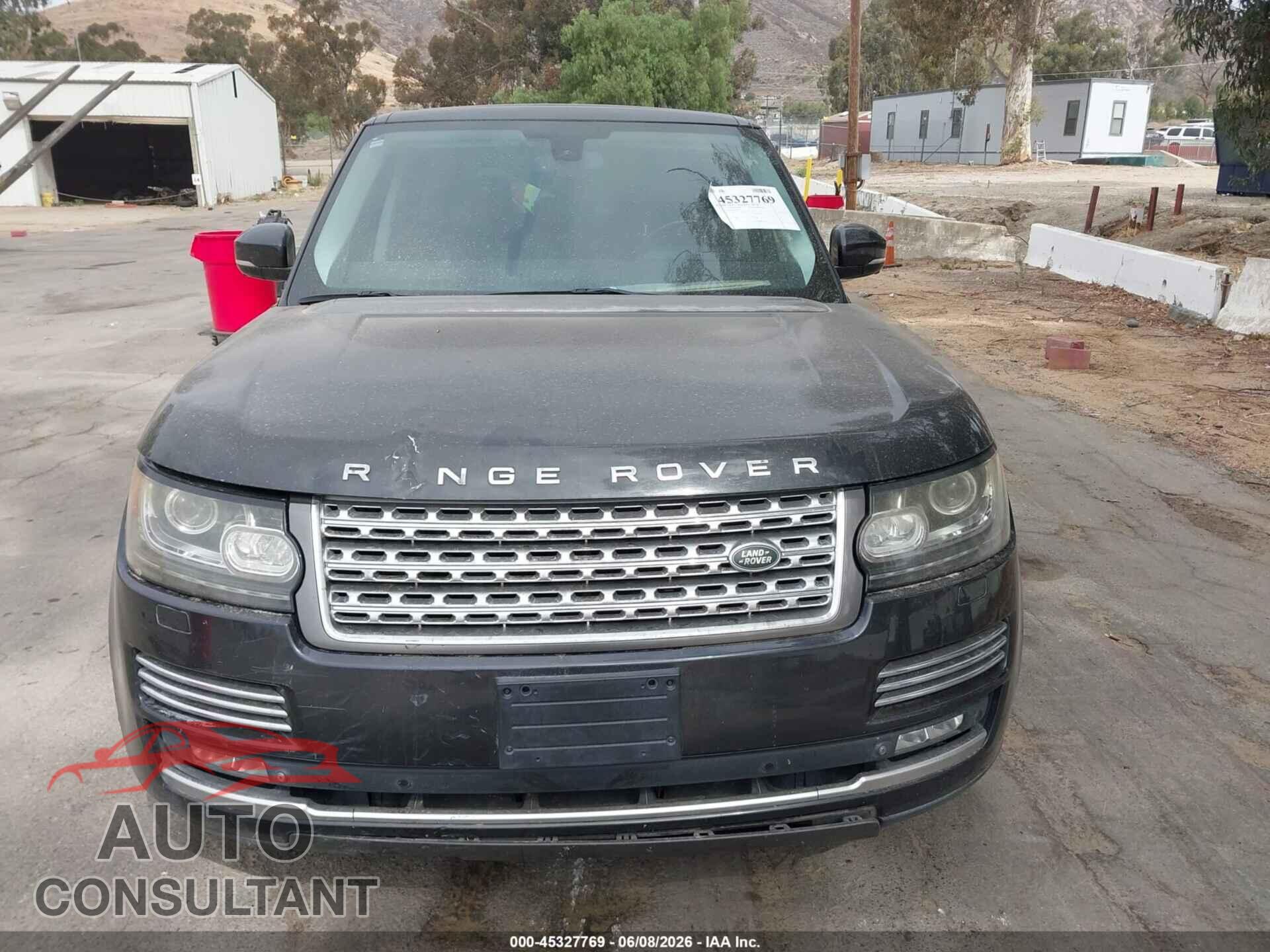 LAND ROVER RANGE ROVER 2013 - SALGS2EF8DA102057