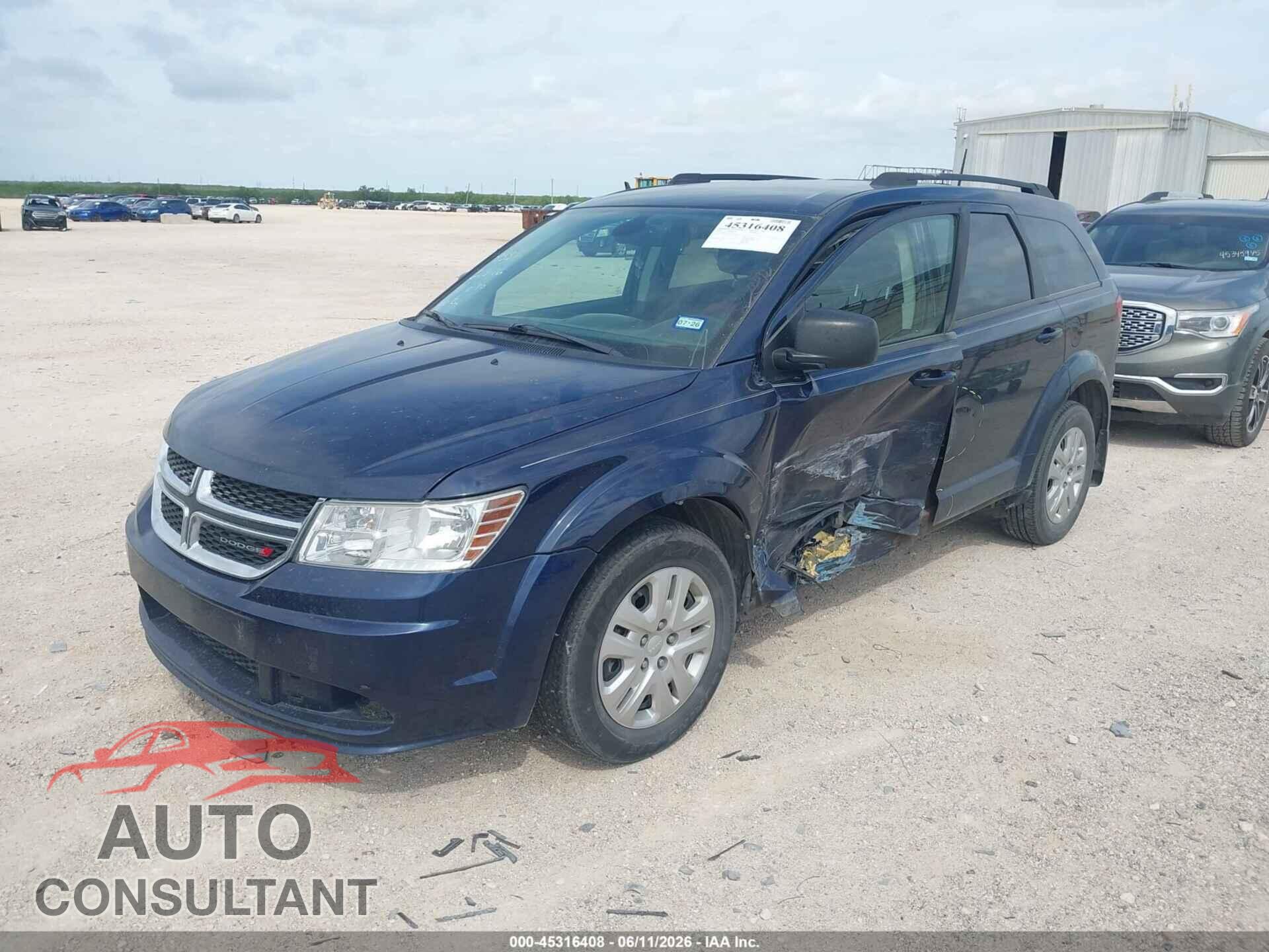 DODGE JOURNEY 2020 - 3C4PDCAB4LT274331